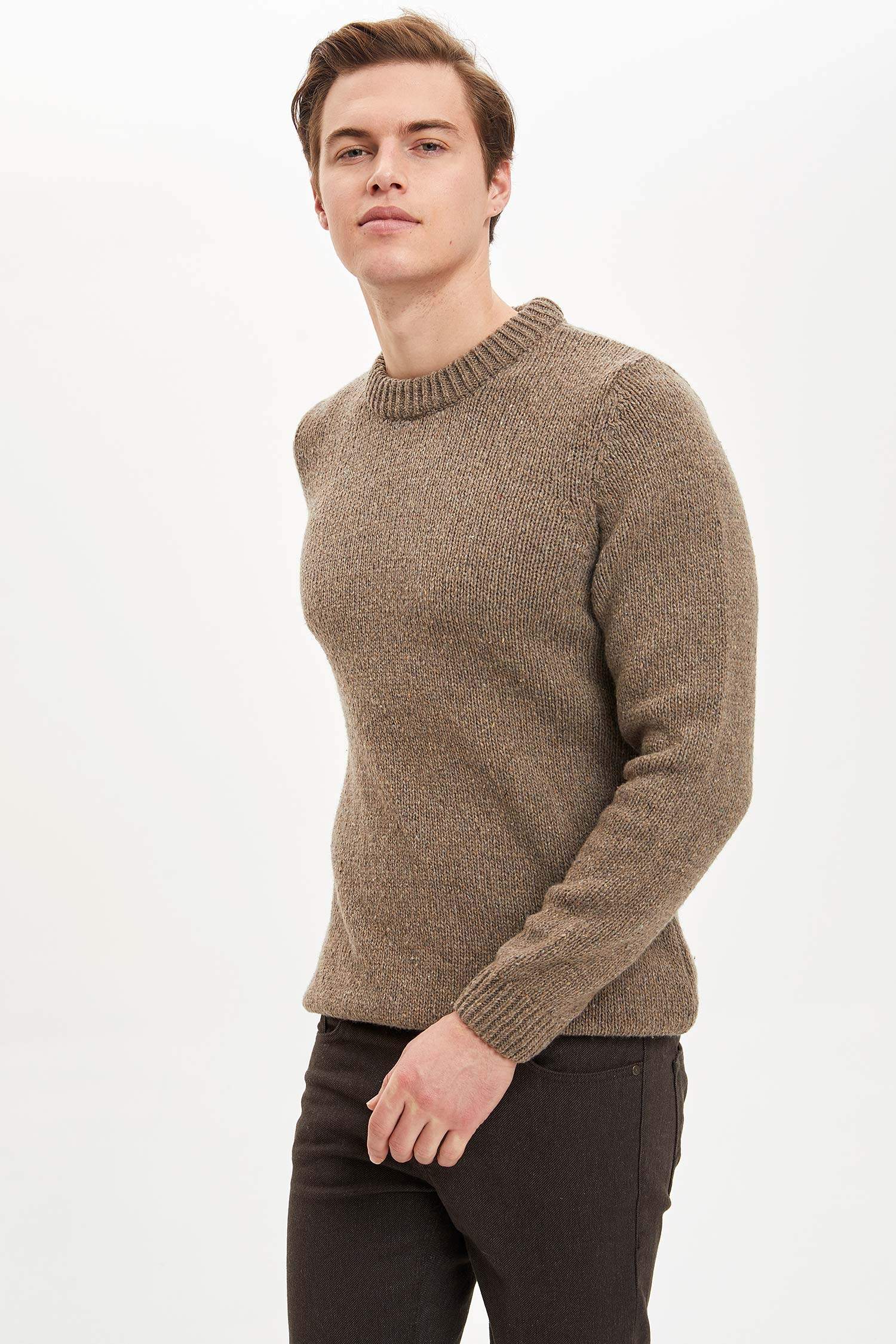 Defacto Slim Fit Basic Kazak. 3