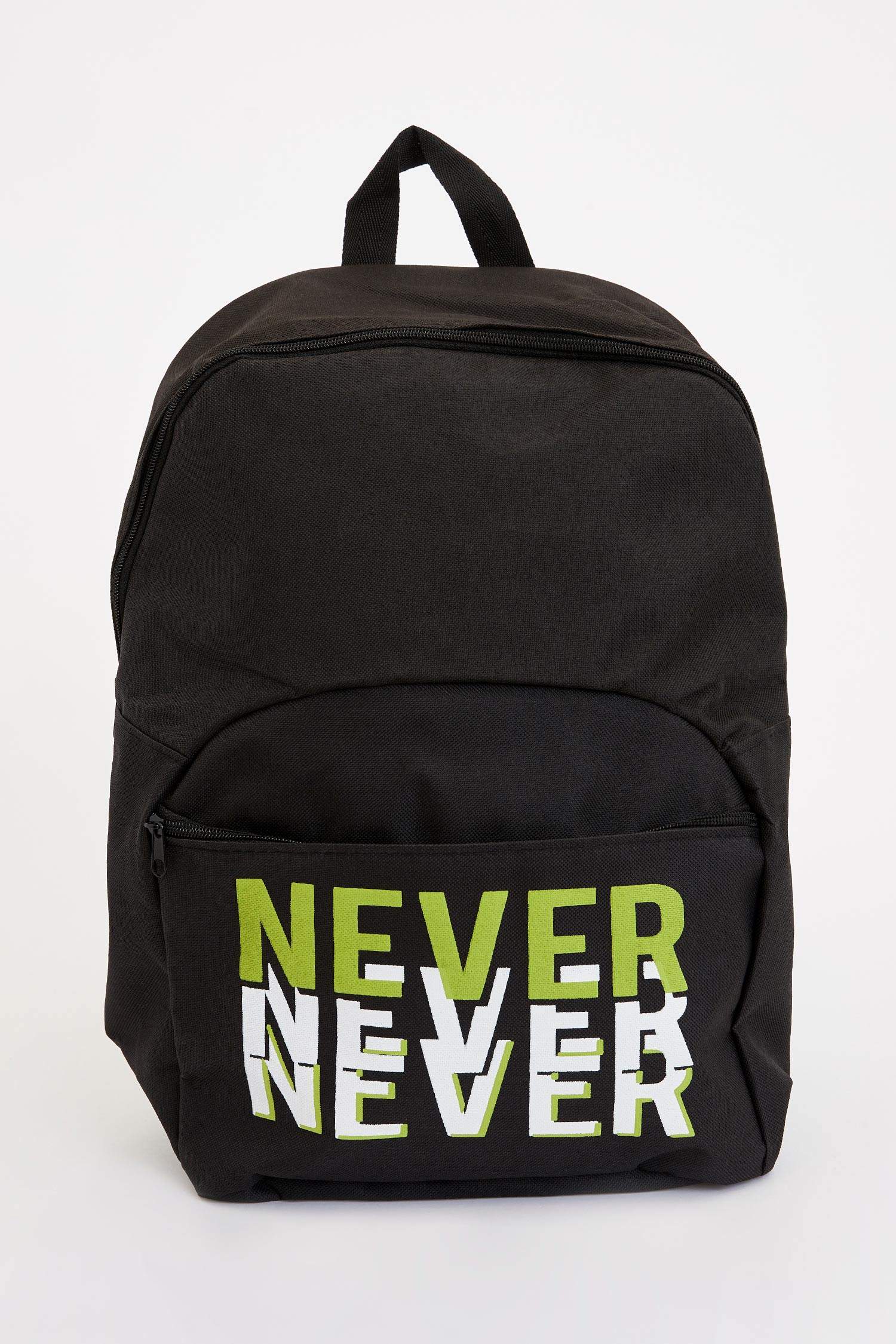 Defacto Yazı Baskılı Sırt Çantası. 1