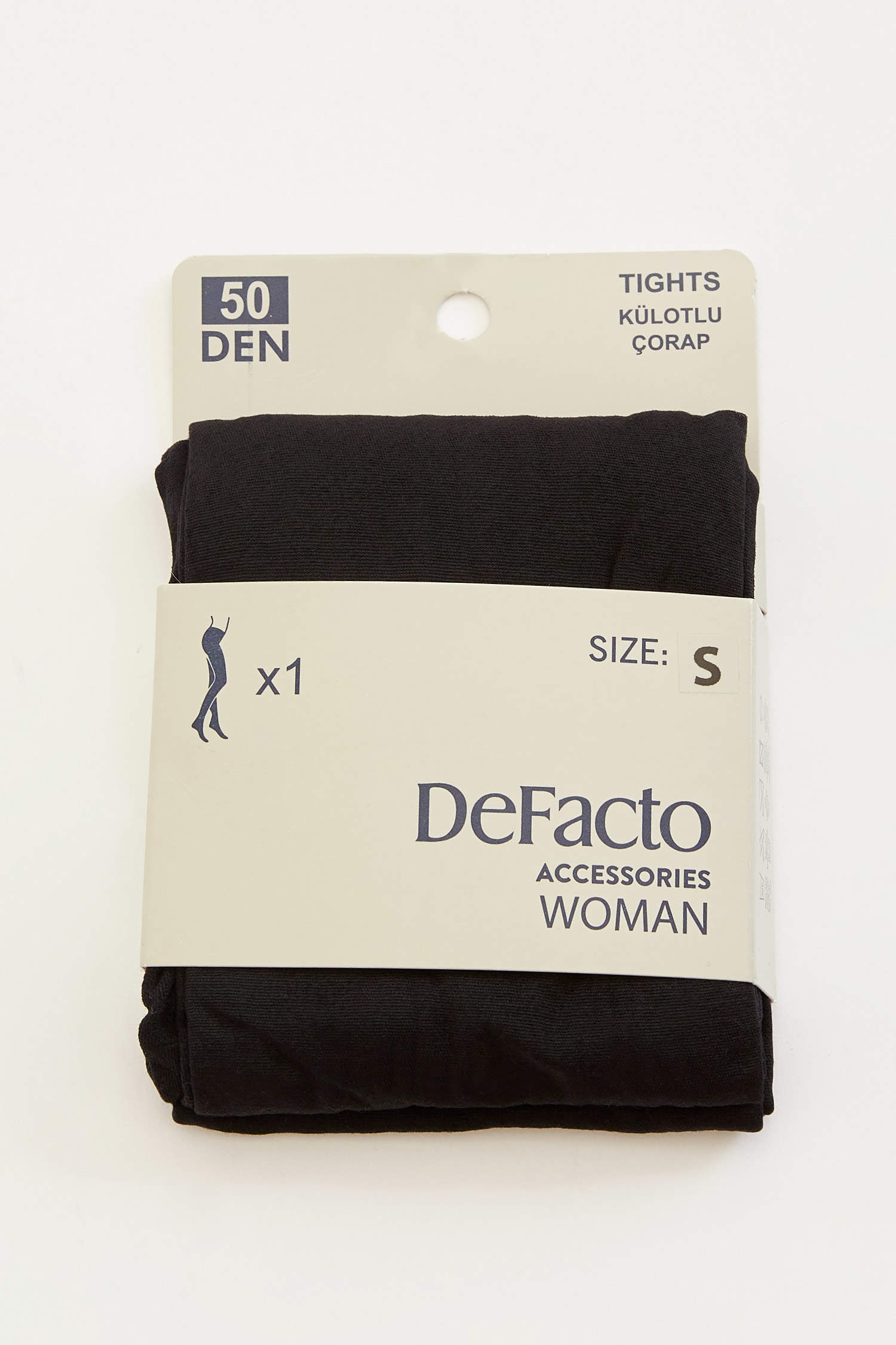 Defacto Kadın Külotlu Çorap. 1