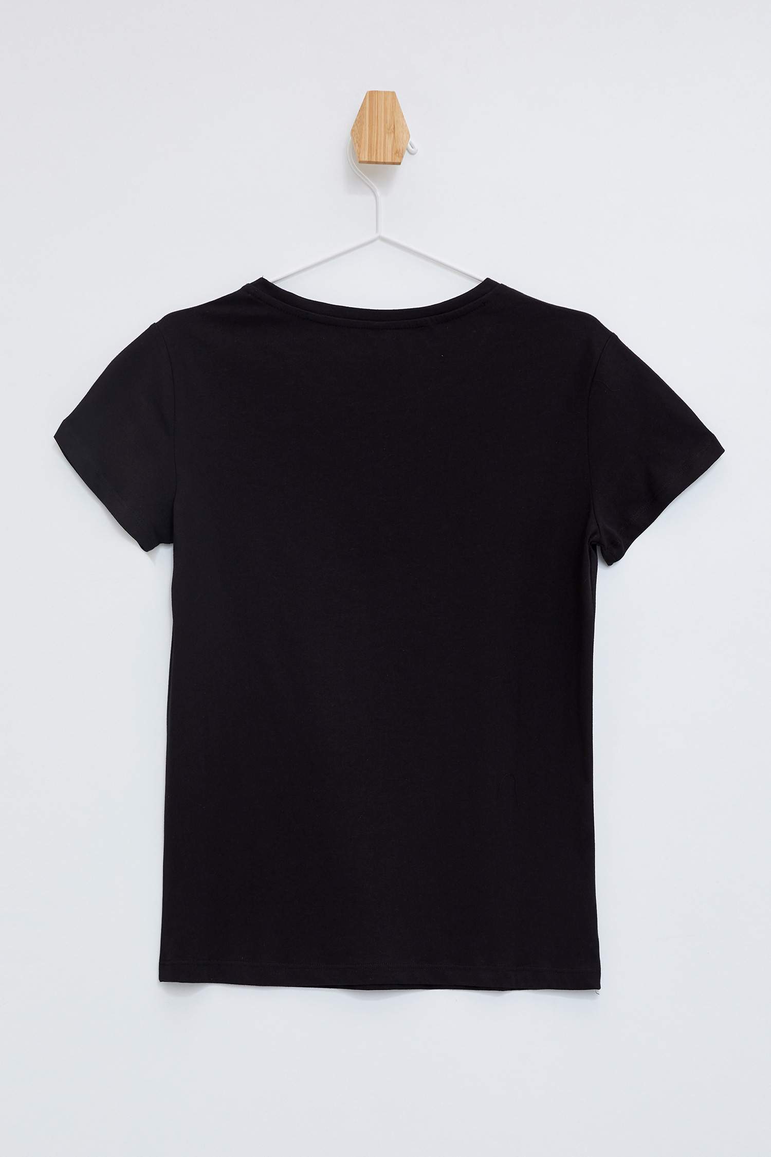 Defacto Kısa Kollu Basic Örme T-shirt. 2