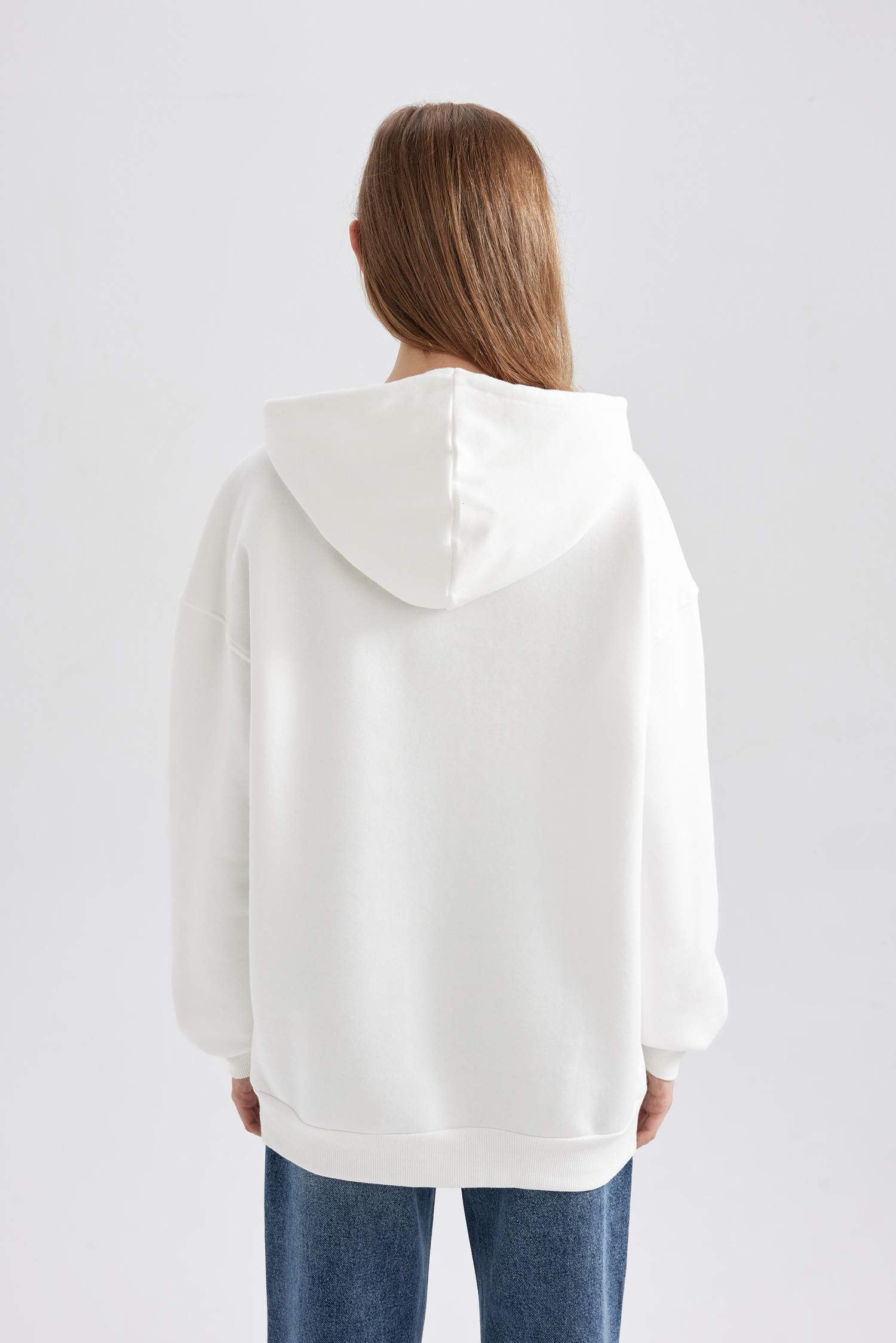 Oversize Fit Long Sleeve Sweatshirt