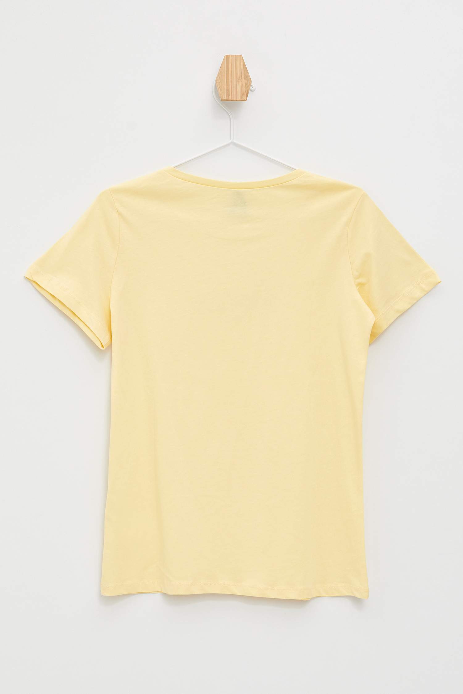 Defacto Baskılı Bisiklet Yaka T-shirt. 2
