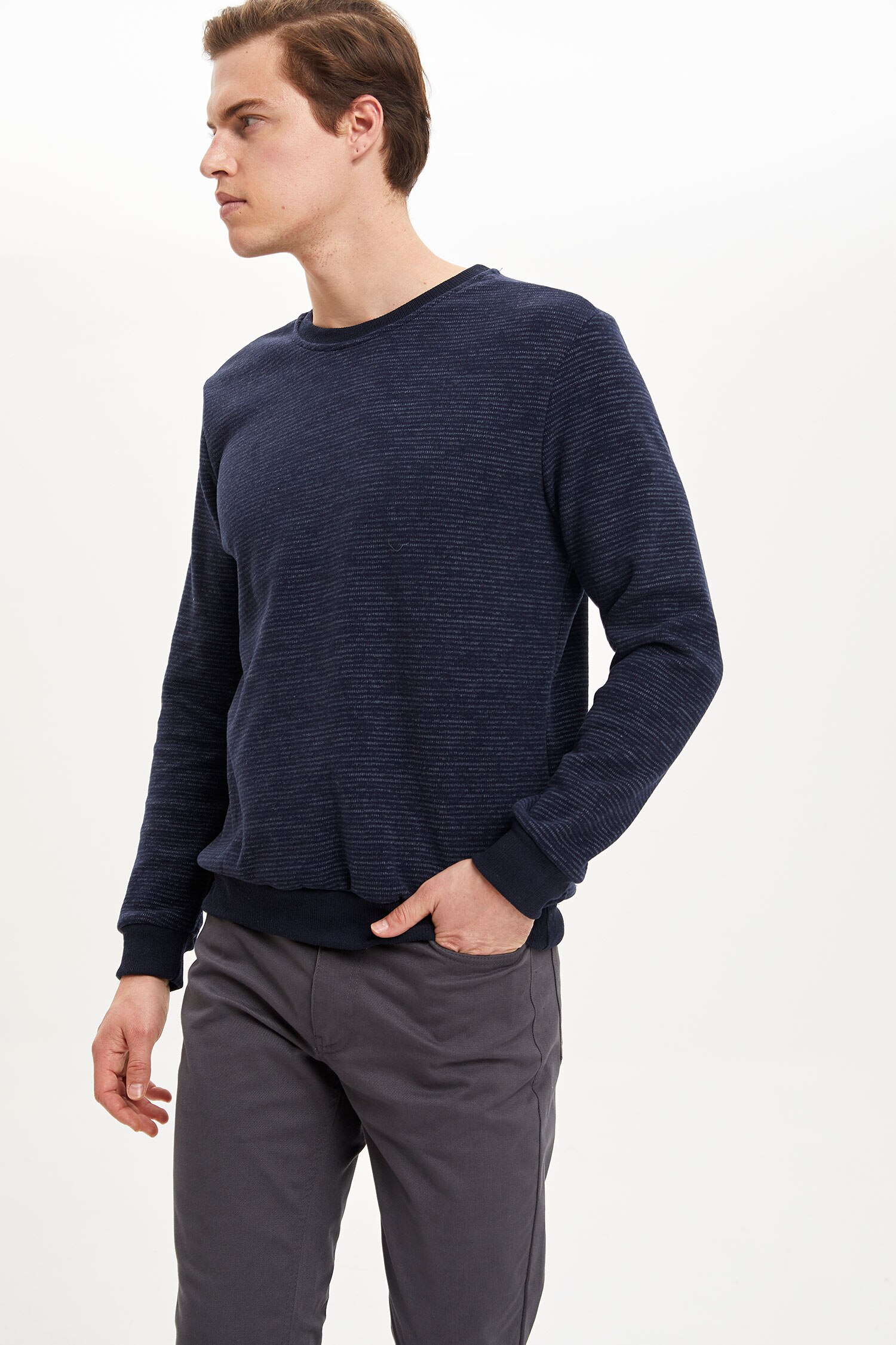 Defacto Regular Fit Sweatshirt. 1