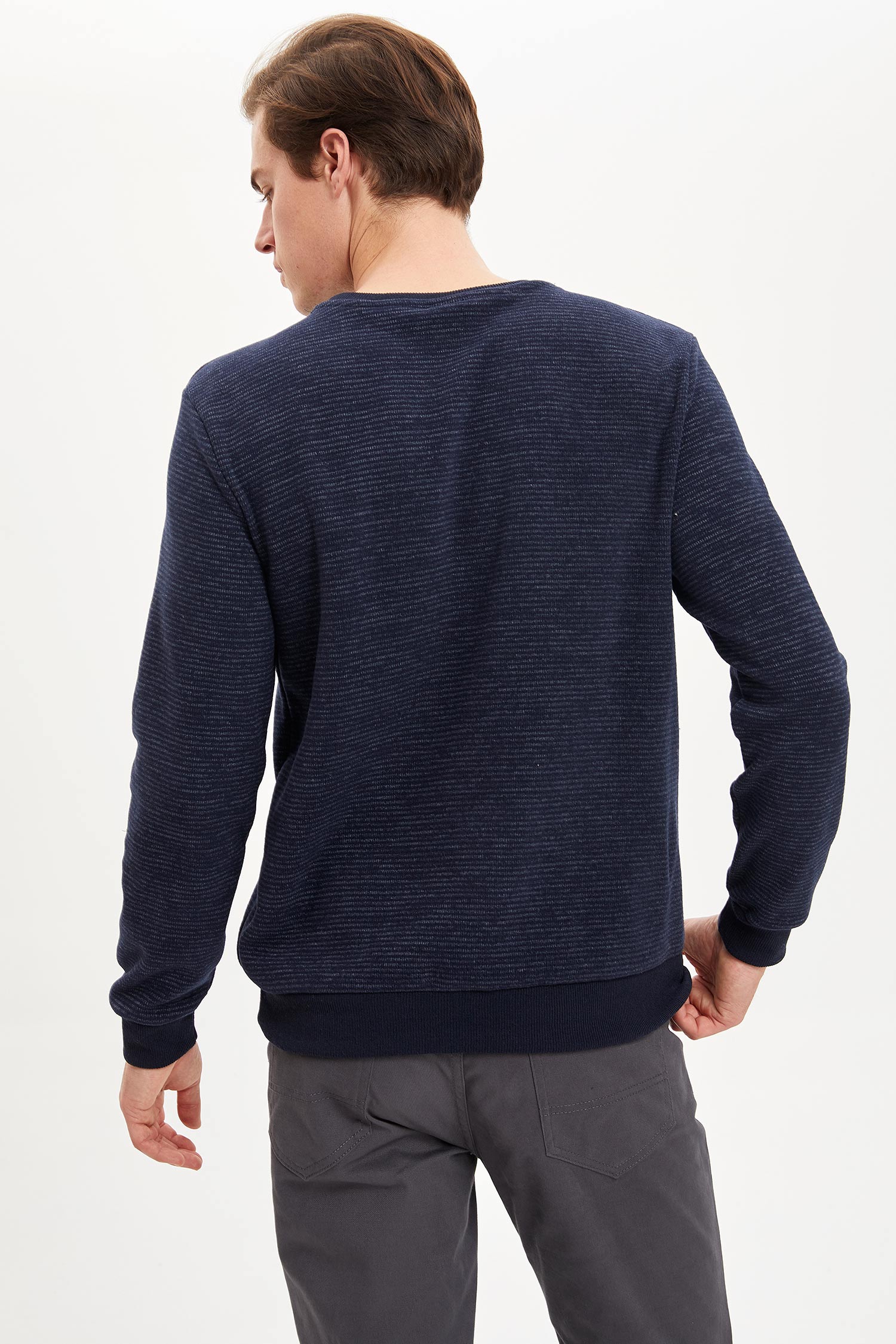 Defacto Regular Fit Sweatshirt. 4