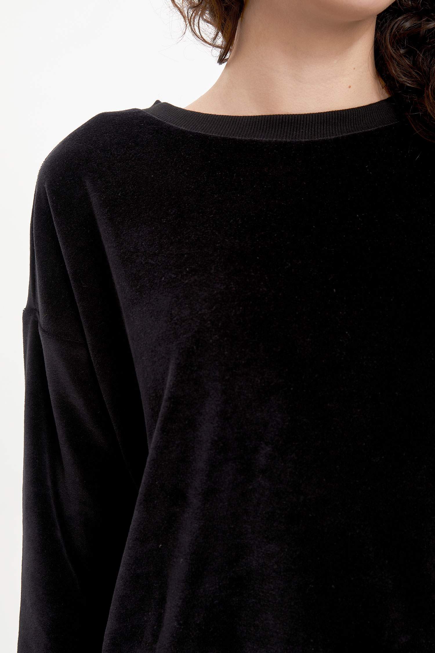 Defacto Bisiklet Yaka Sweatshirt. 3