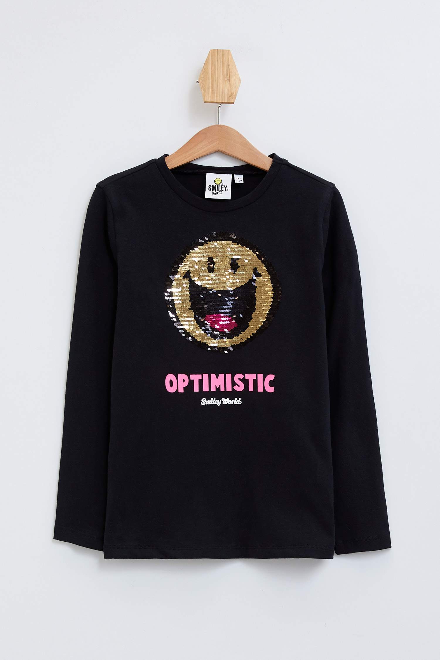 Defacto Smiley World Lisanslı Sweatshirt. 4