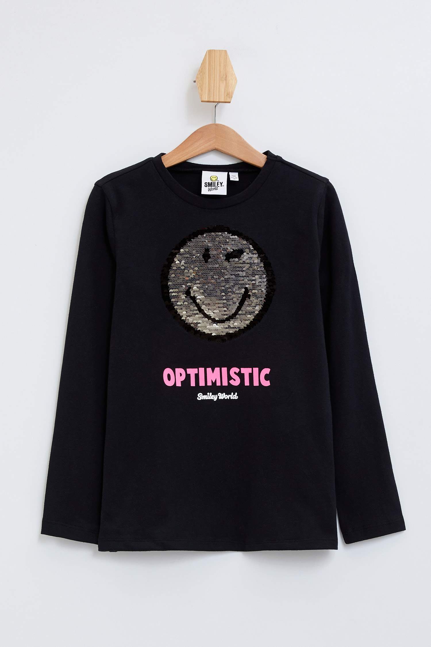 Defacto Smiley World Lisanslı Sweatshirt. 5