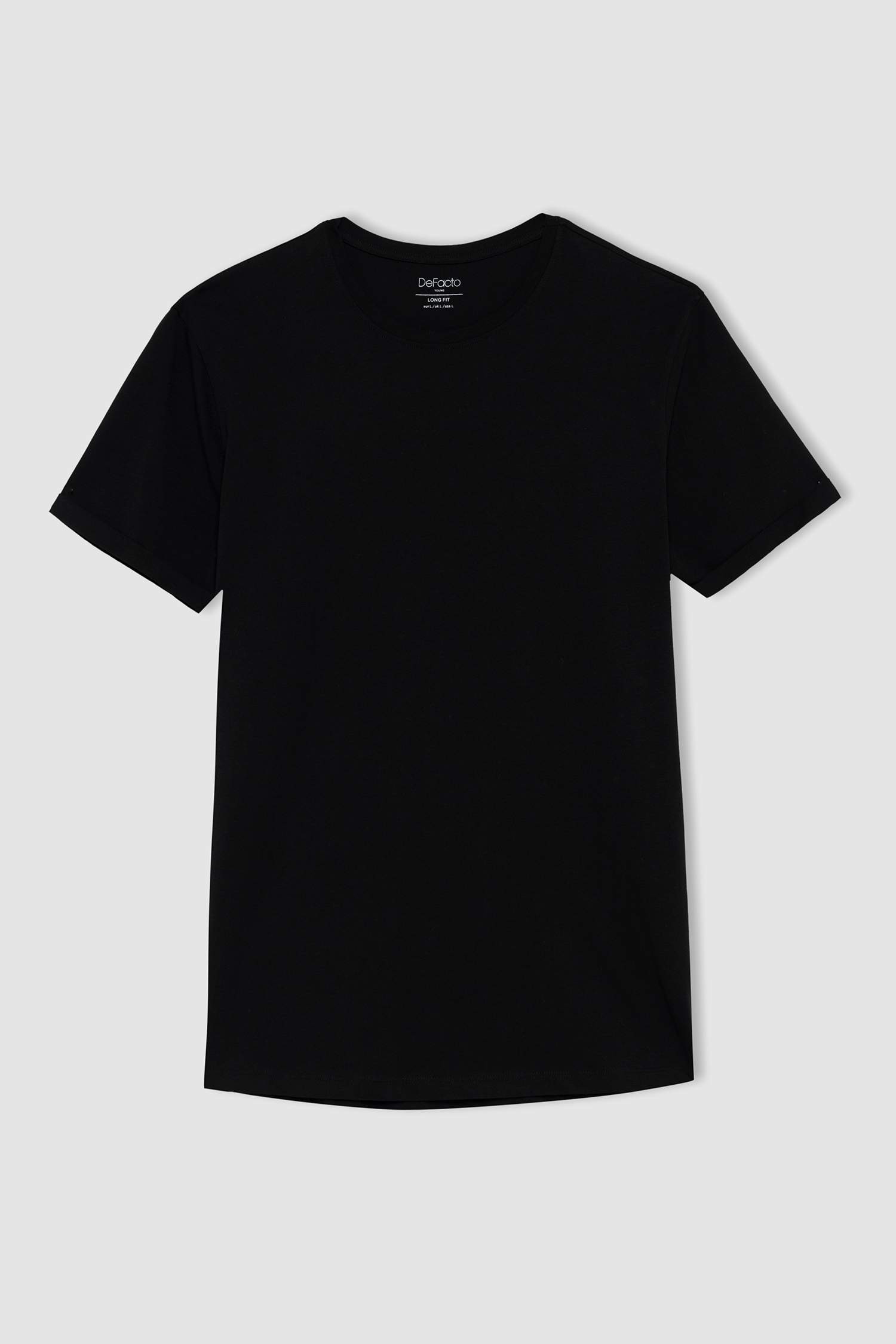 дөңгелек жаға Қысқа жеңді футболка