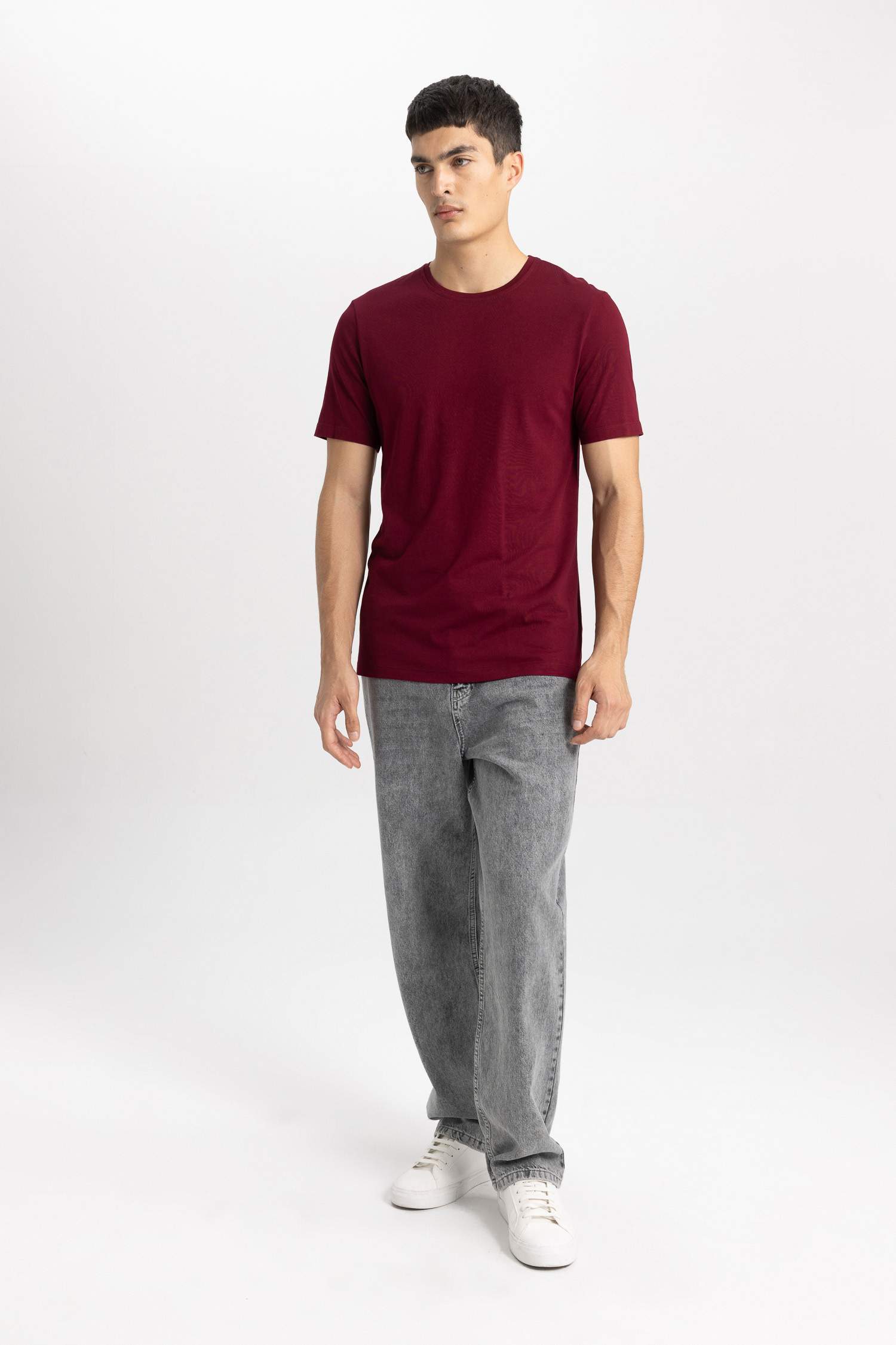 Slim Fit Crew Neck Premium Quality Basic T-Shirt