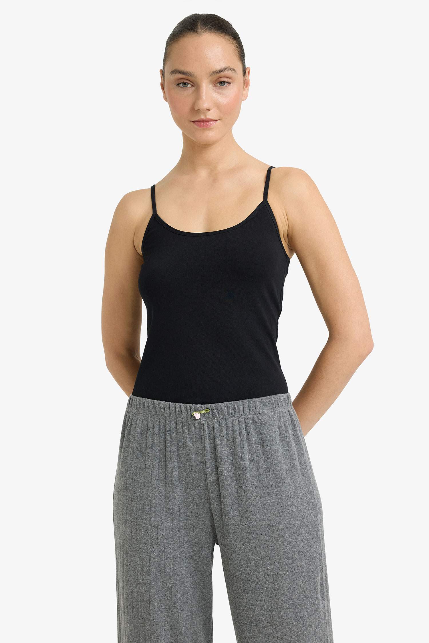 Хлопковая майка Regular Fit