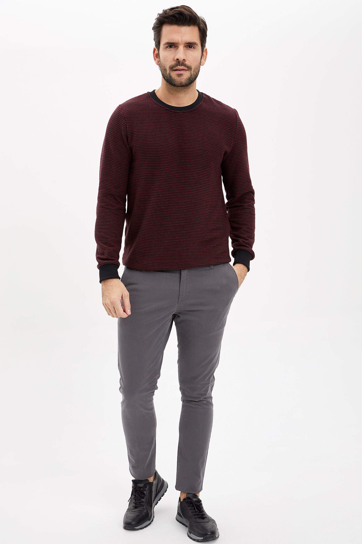 Skinny Fit Chino Trousers 1183117 | DeFacto