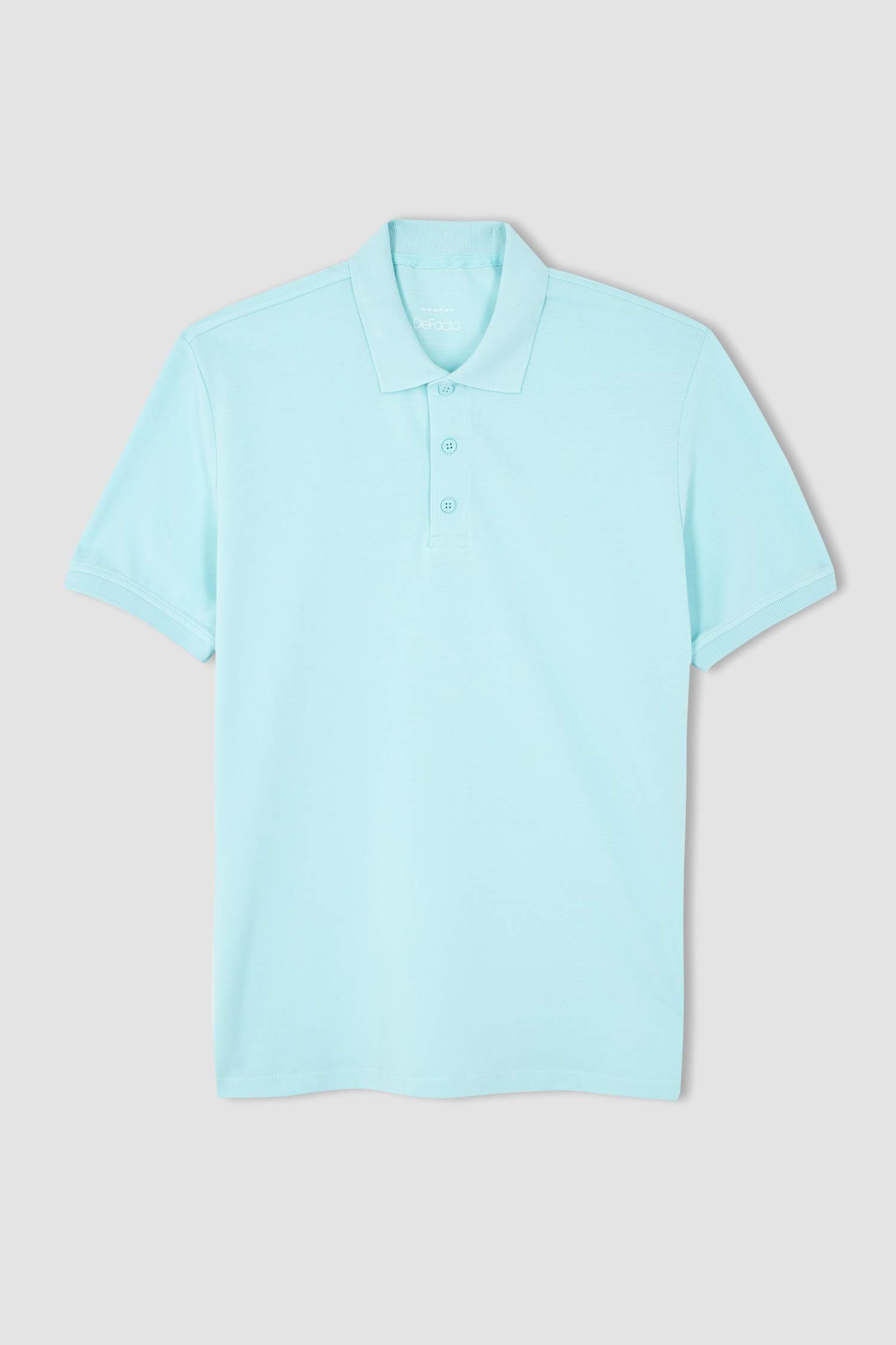 Футболка-поло стандартного кроя из 100% хлопка