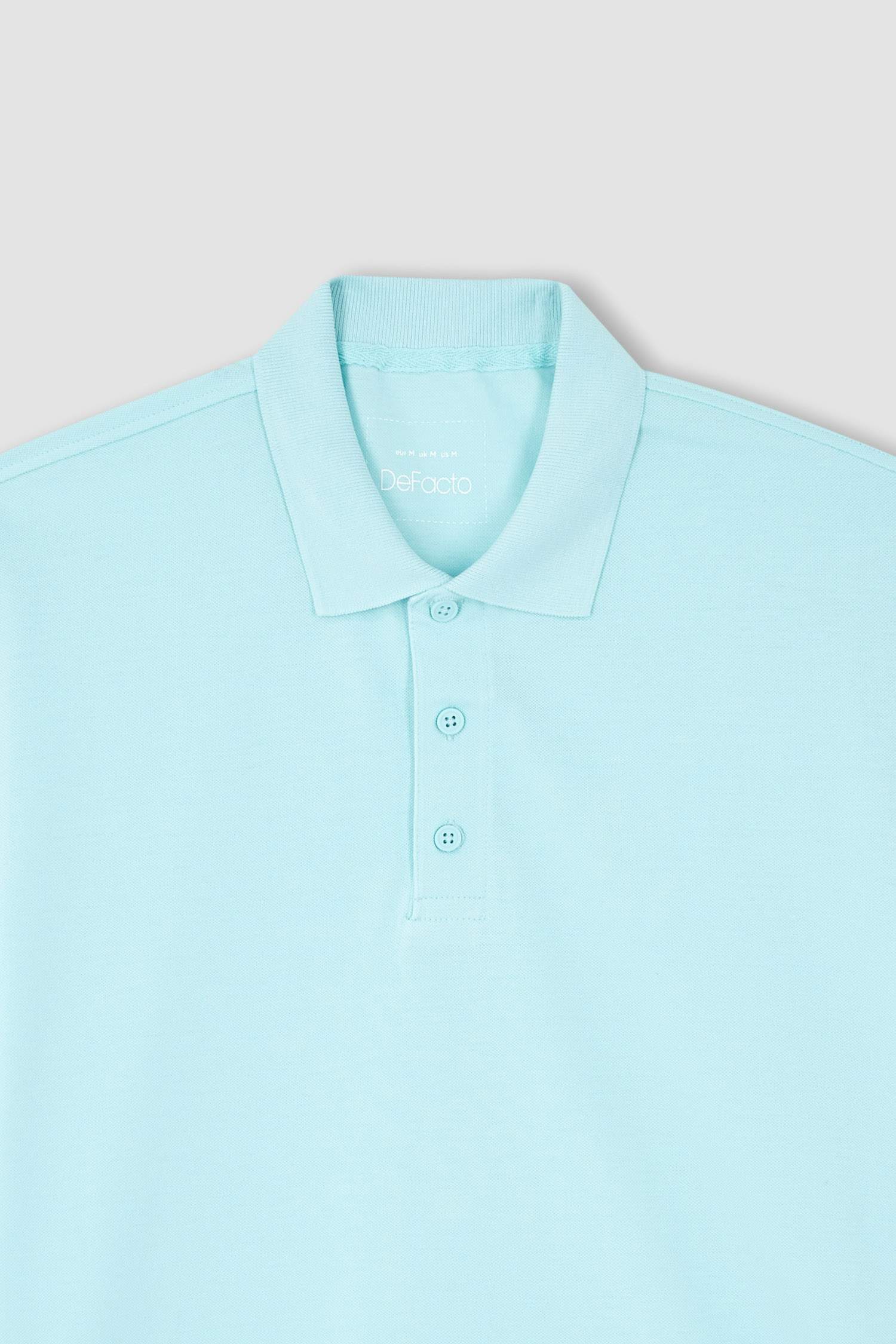 Футболка-поло стандартного кроя из 100% хлопка