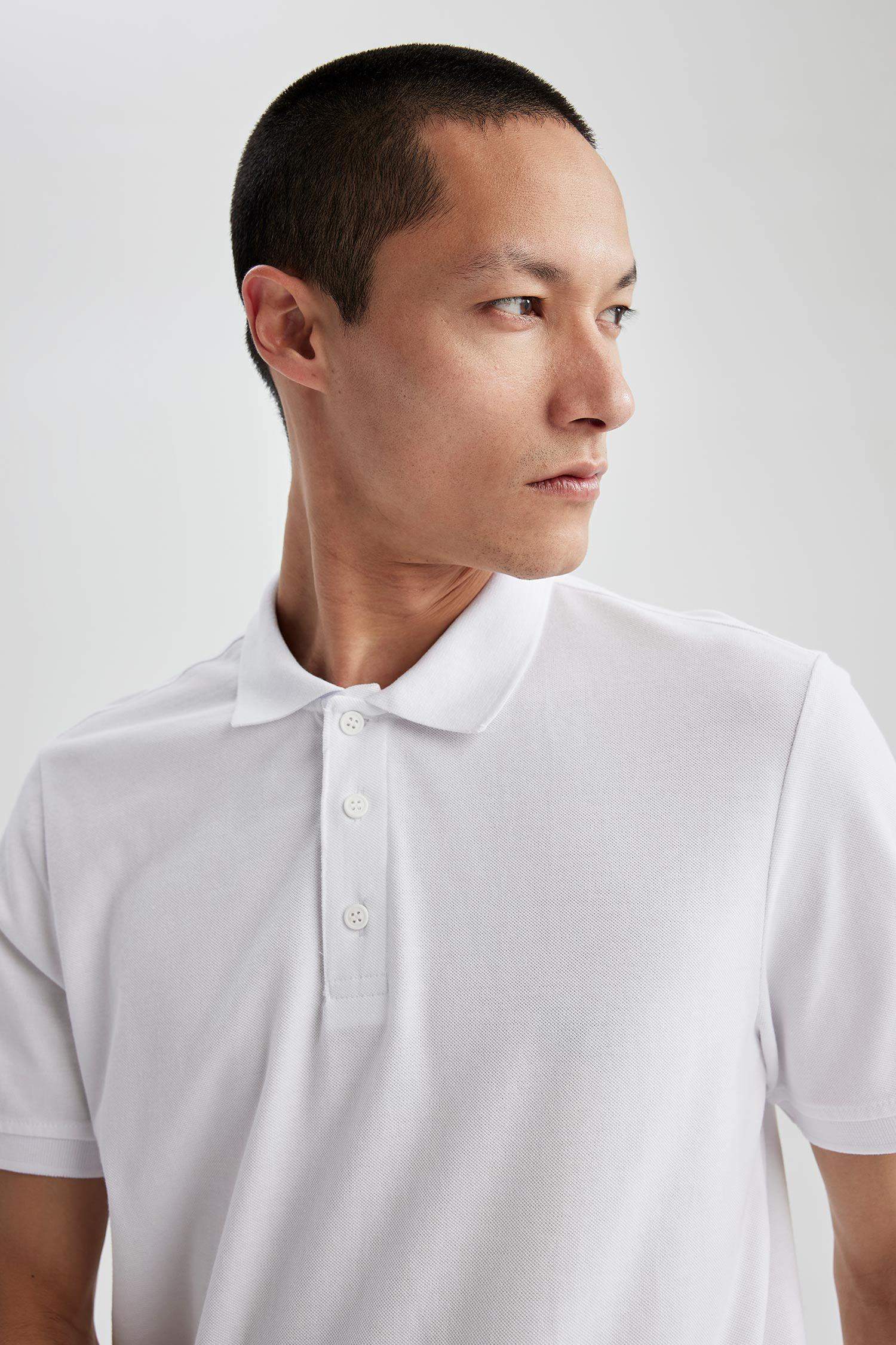 Футболка поло стандартного кроя