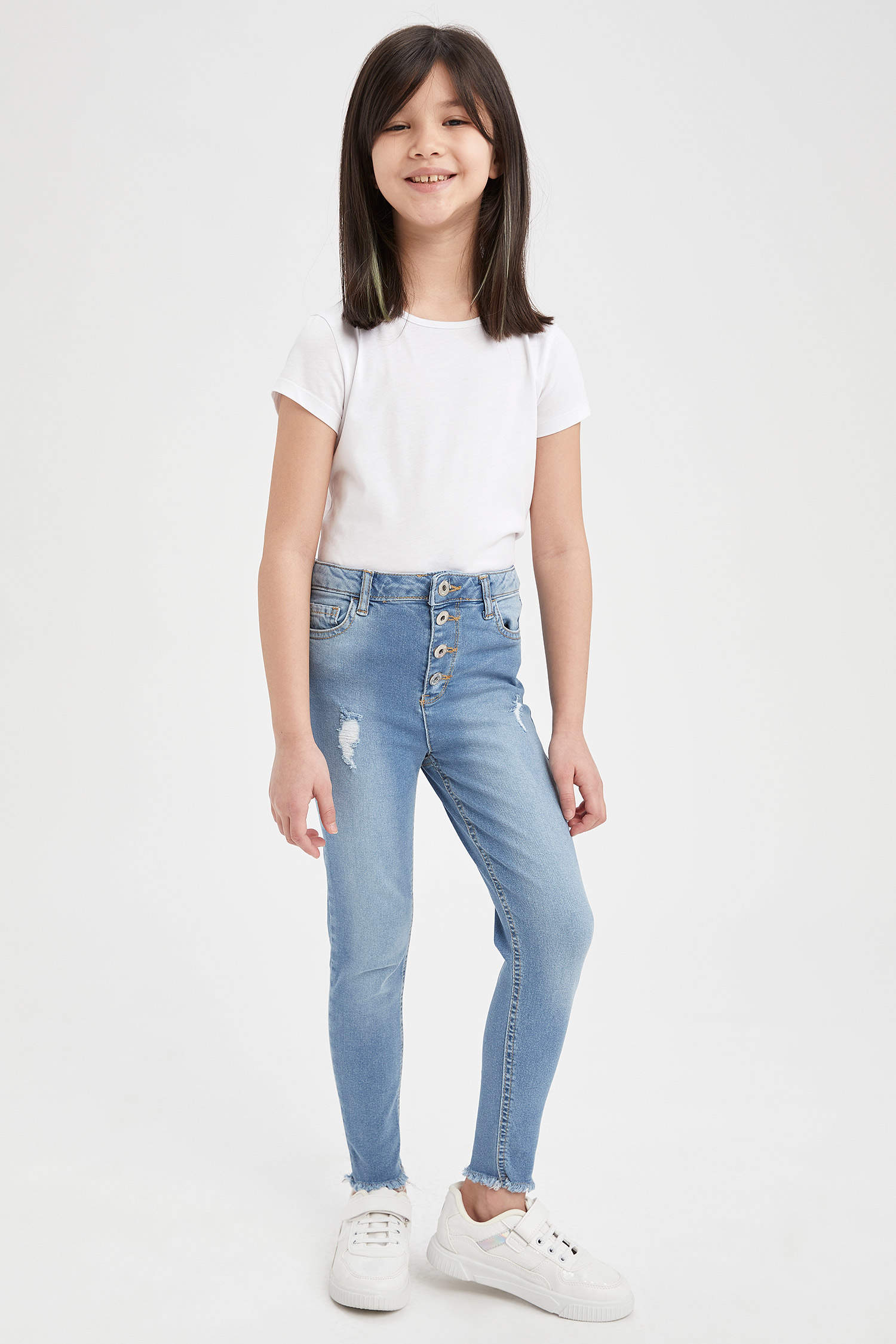 Blue GIRLS & TEENS Girl's Skinny Fit Jeans 1182656 | DeFacto