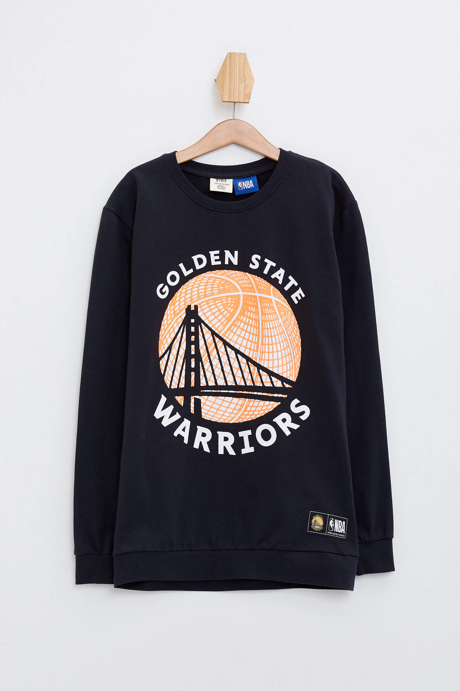 Navy Boys & Teens Golden State Warriors Licensed Sweatshirt 1197691