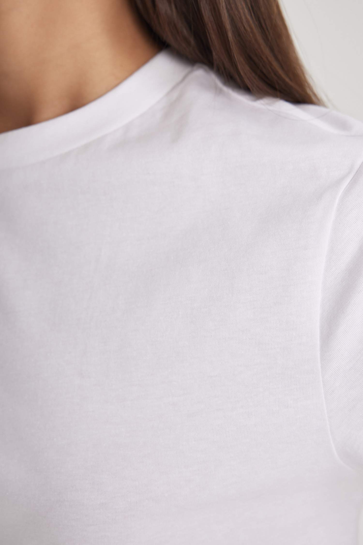 Regular Fit Crew Neck Cotton Short Sleeve T-Shirt