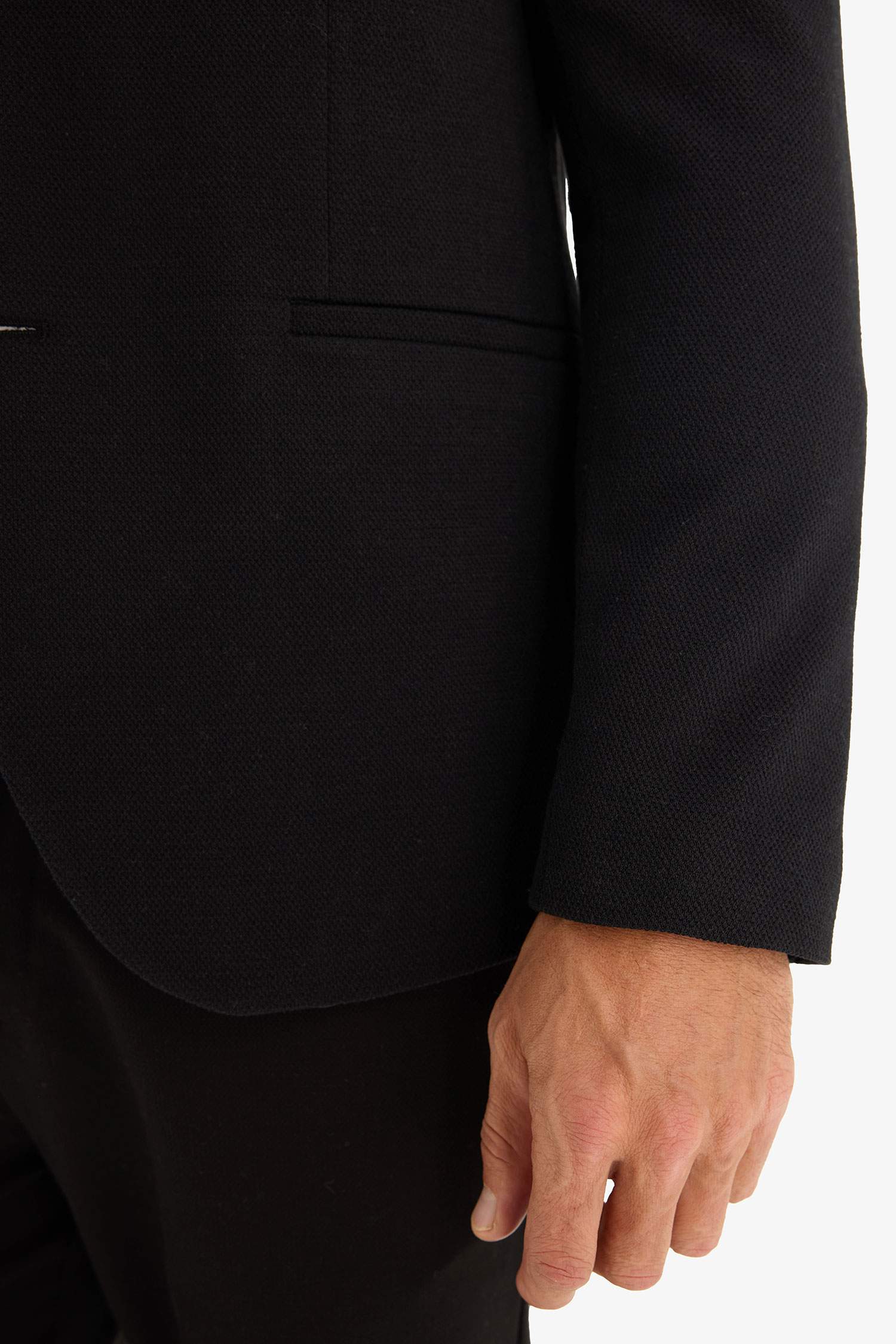 سترة بليزر سليم فيت مبطن