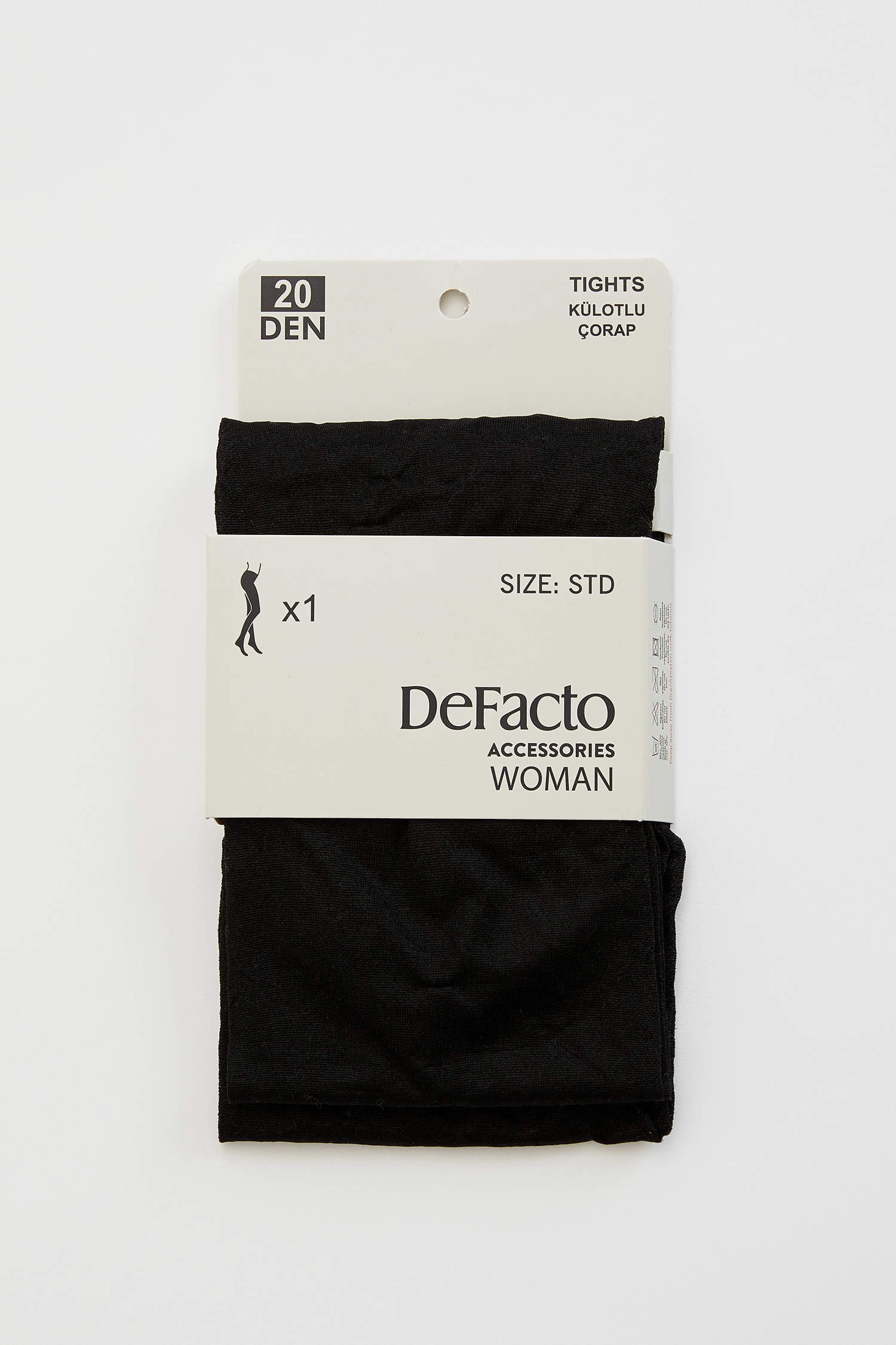 Defacto Kadın Külotlu Çorap. 2