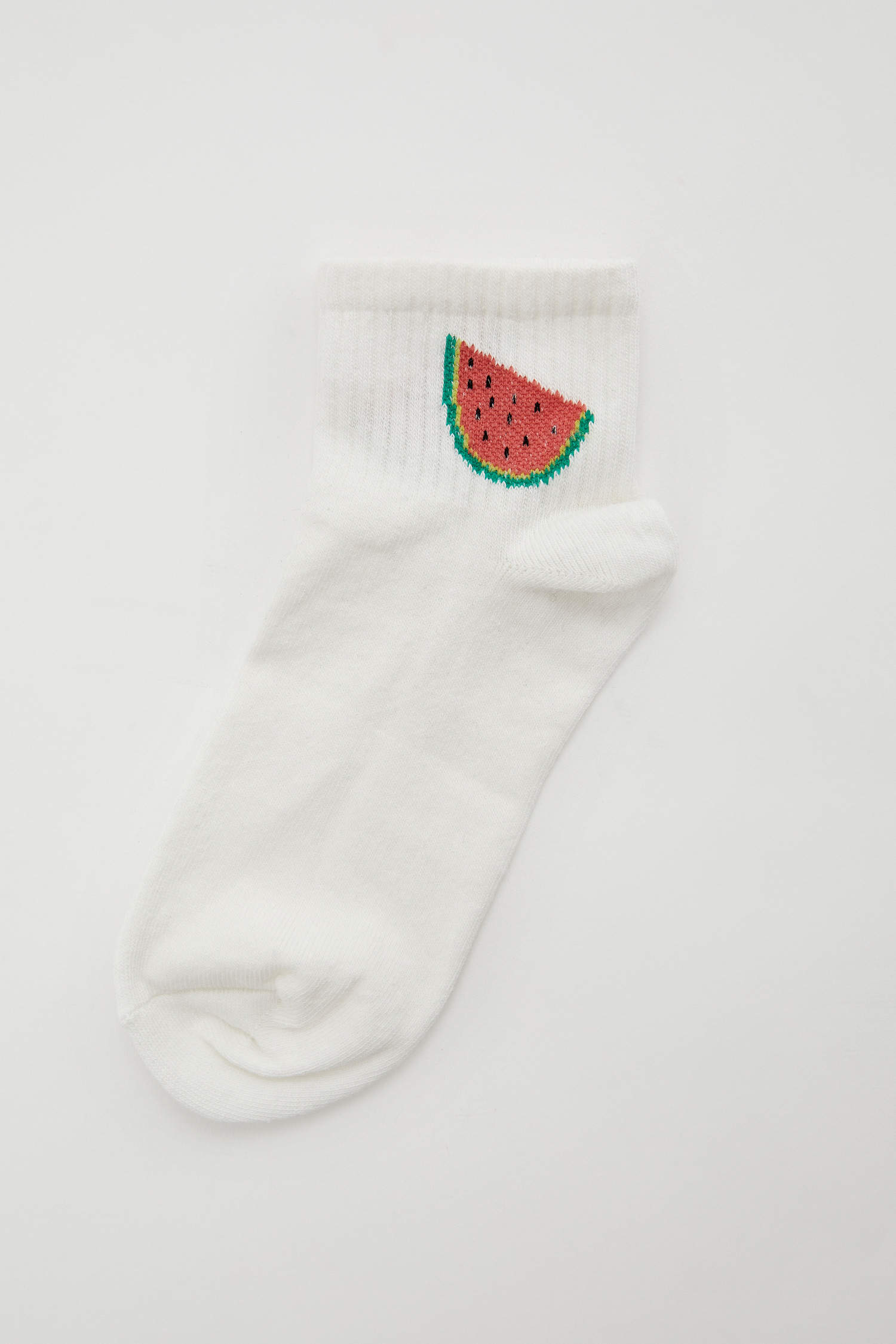 Defacto 3'lü Meyve Desenli Çorap. 7