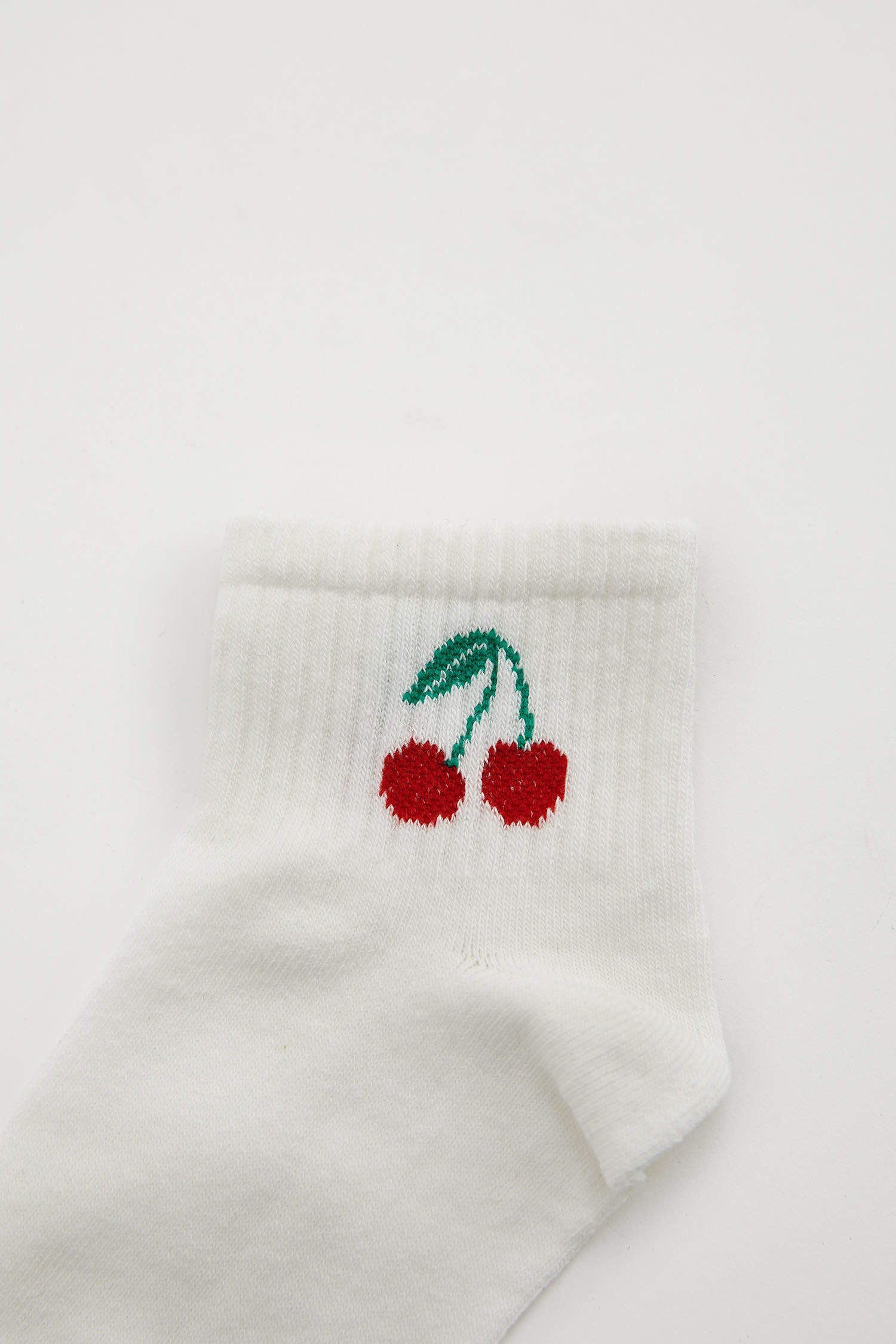 Defacto 3'lü Meyve Desenli Çorap. 6