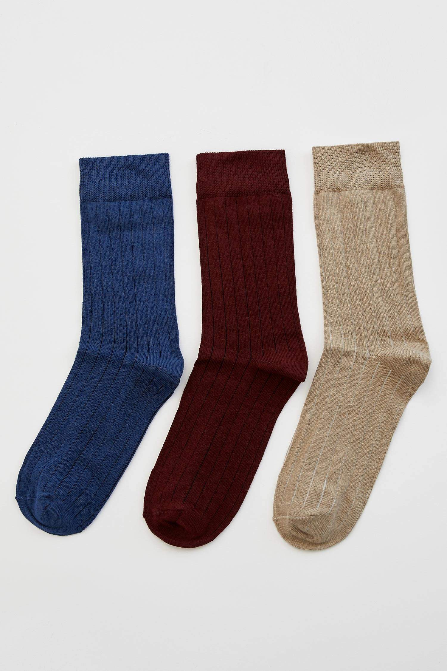 Defacto 3'lü Soket Çorap. 1