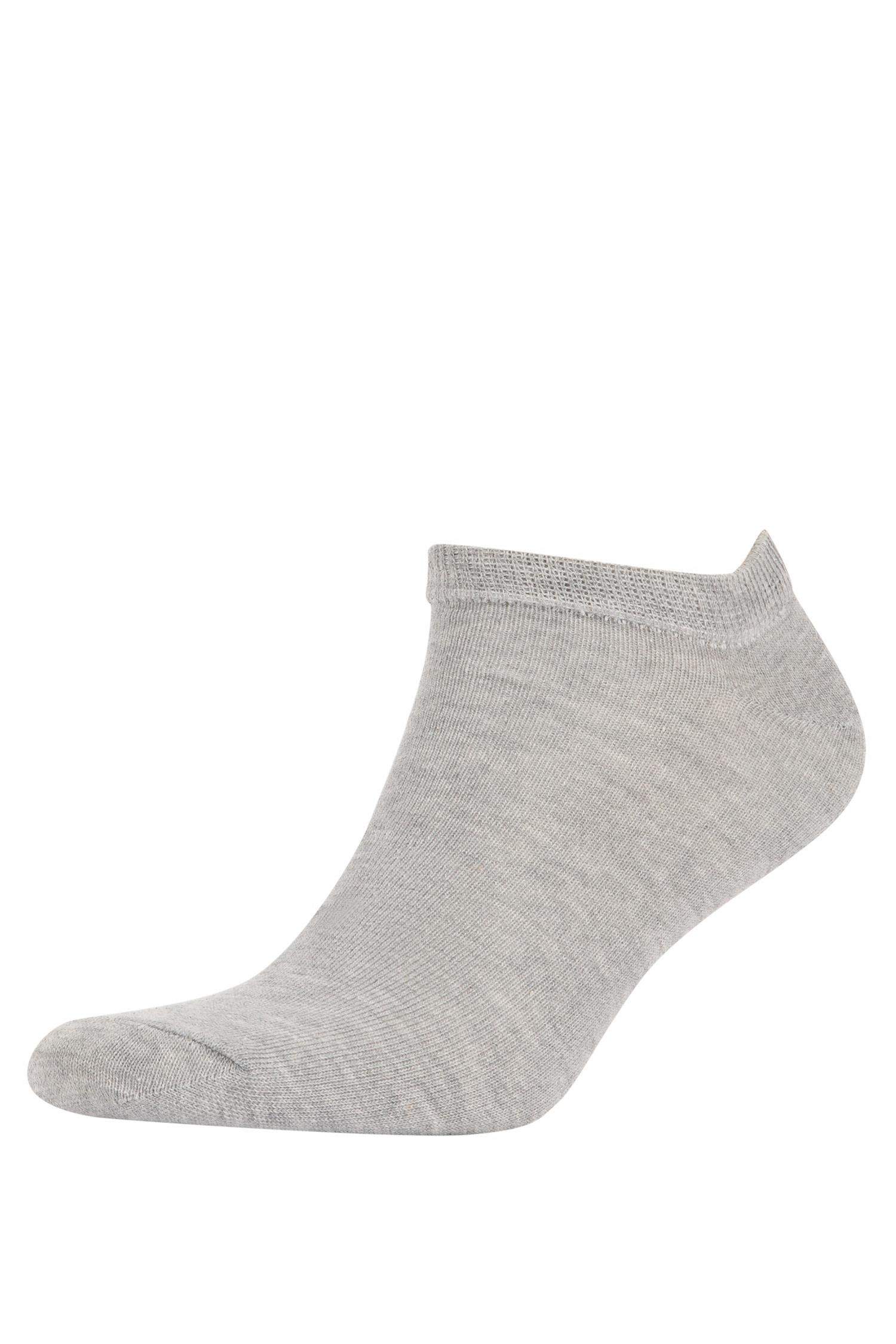 Erkek 5'li Pamuklu Patik Çorap