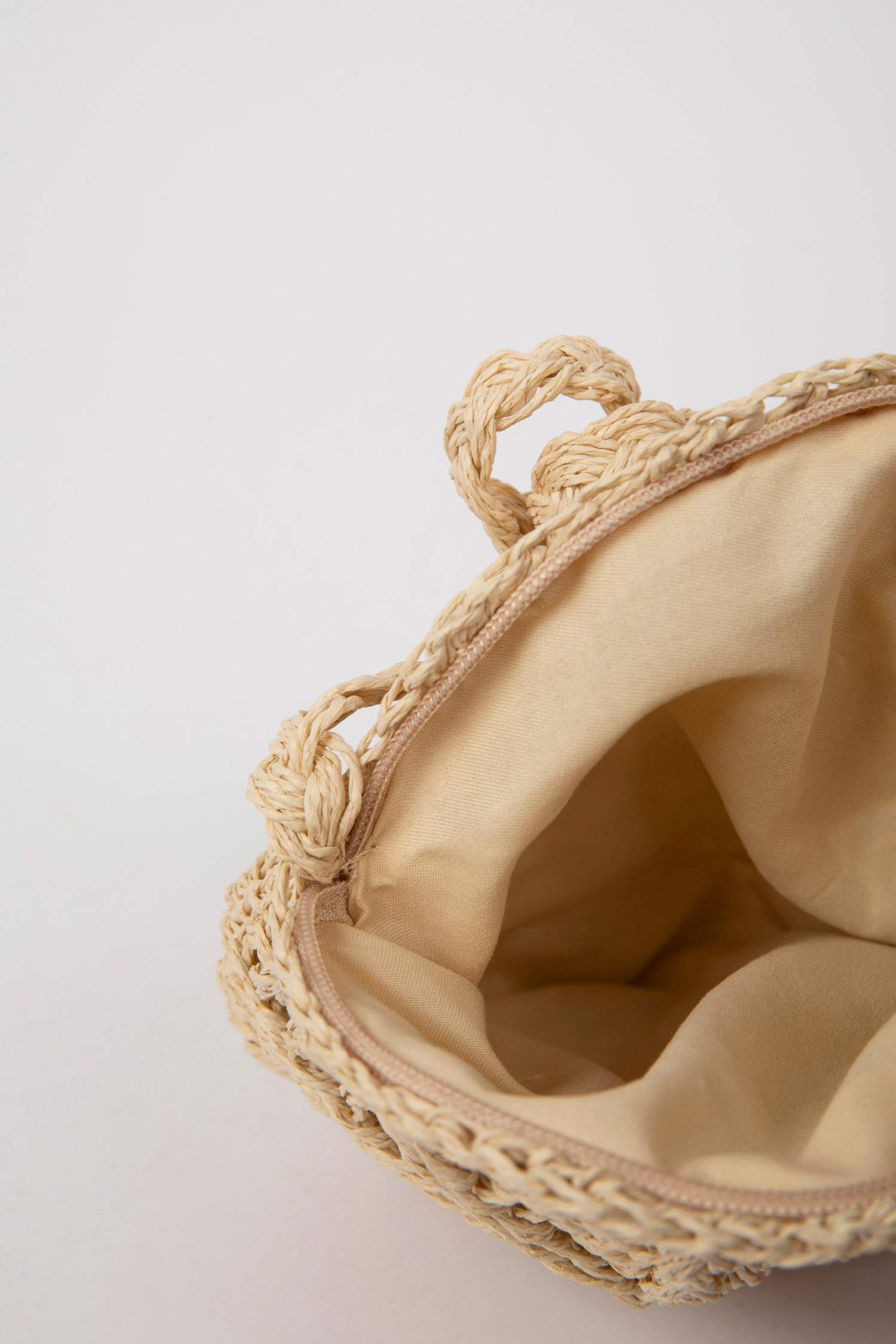 Kadın Uzun Askılı Hasır Çapraz Çanta