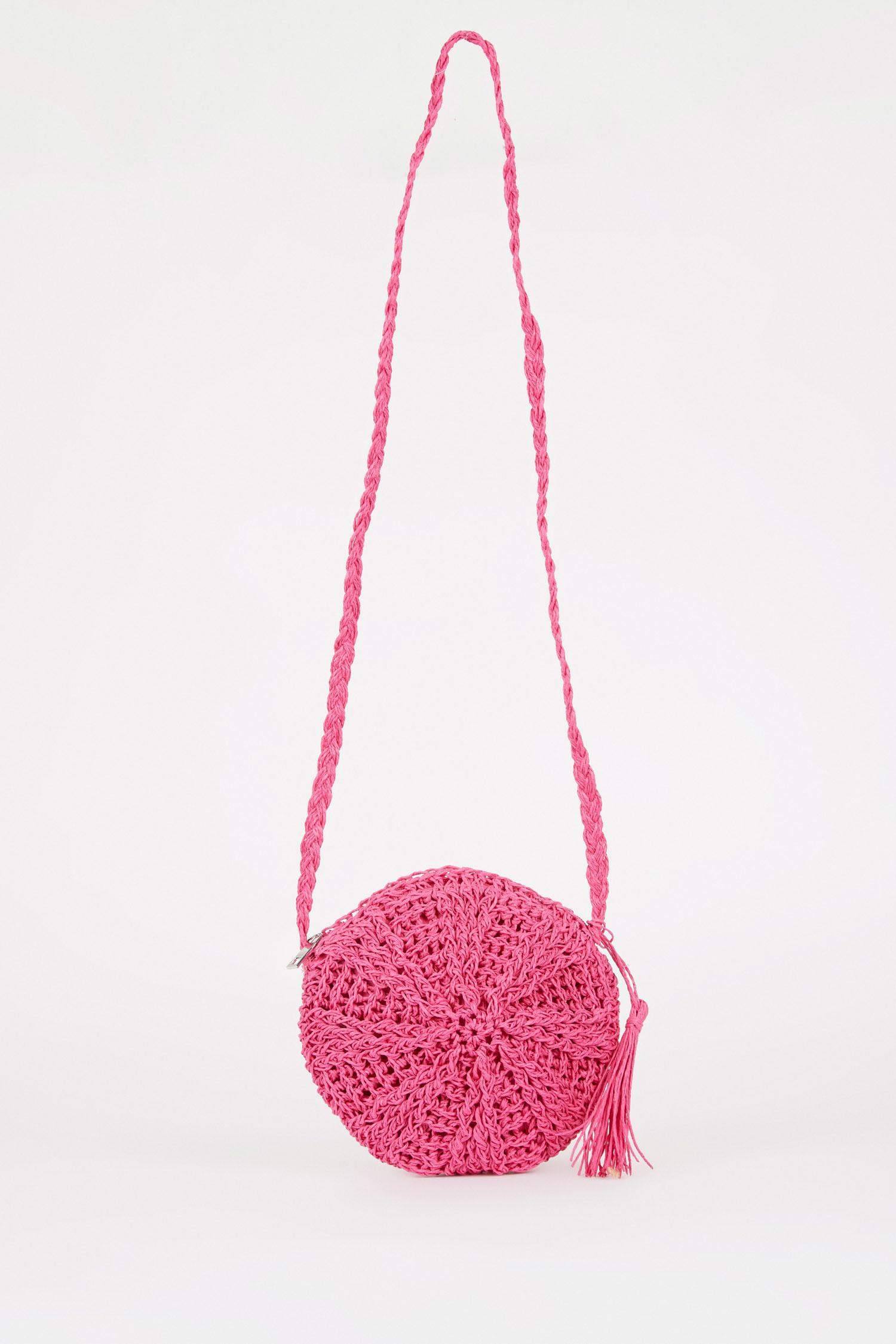 Women Straw Crossbody Bag