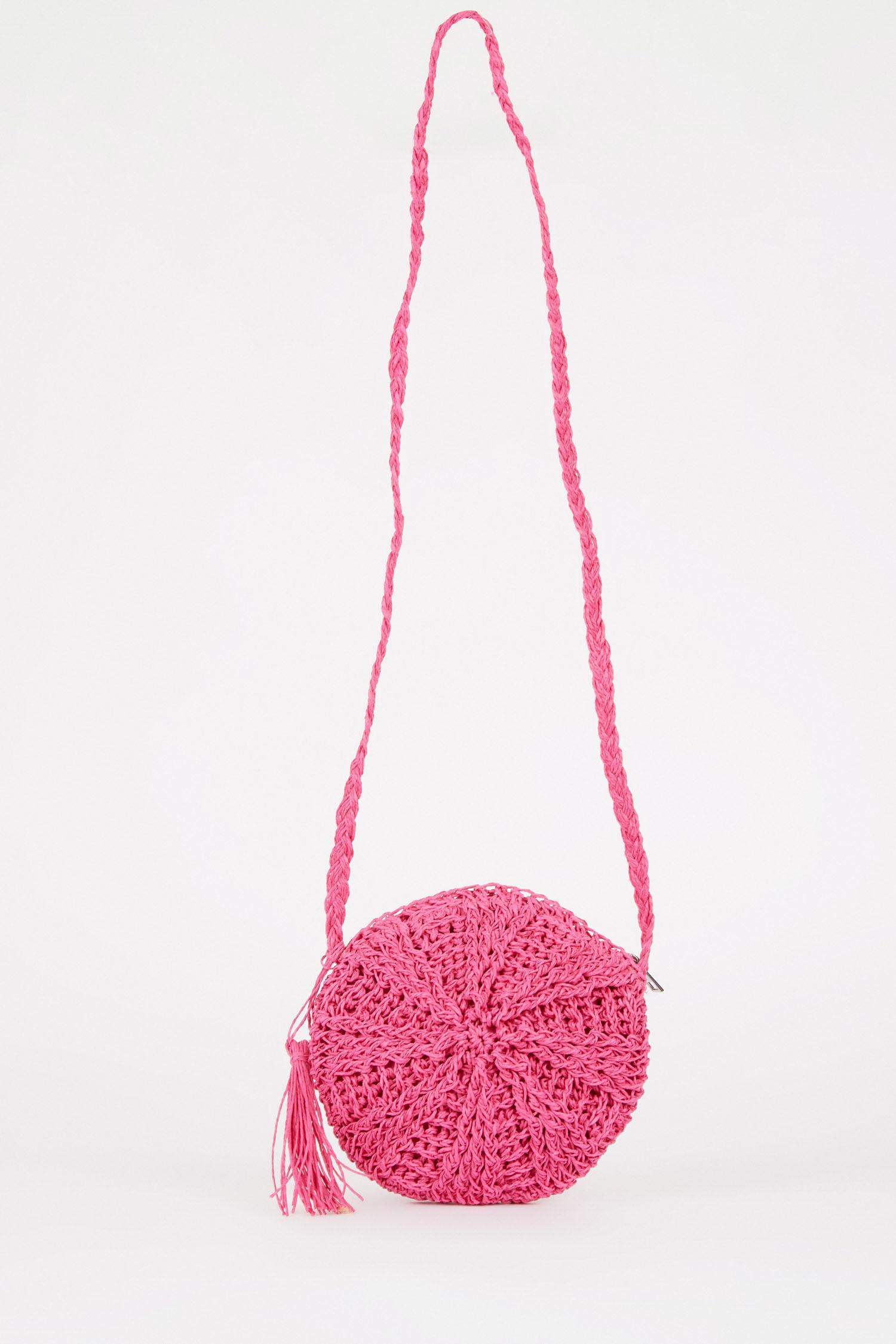 Women Straw Crossbody Bag