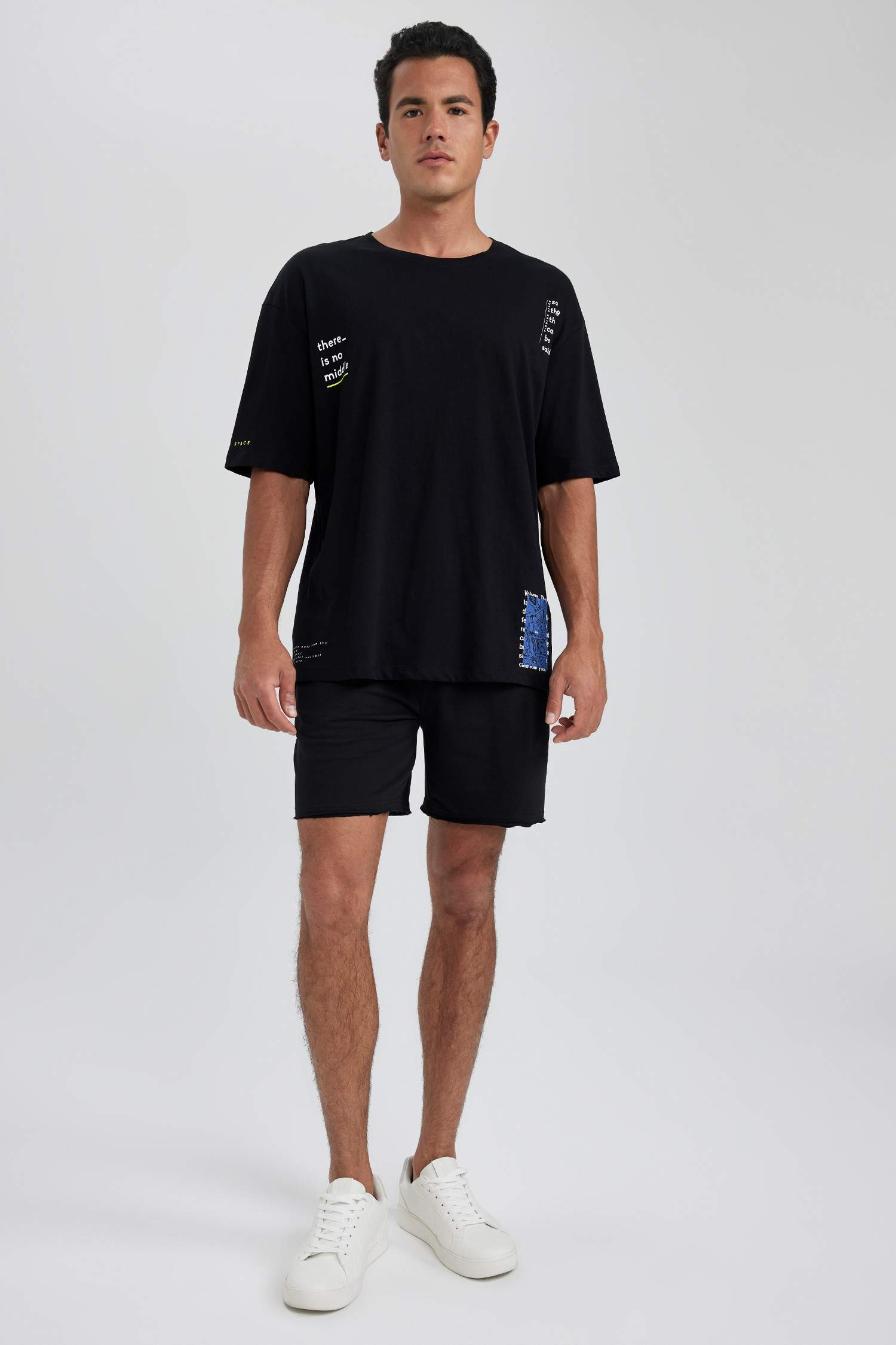 Coool Oversize Fit Crew Neck Short Sleeve T-Shirt