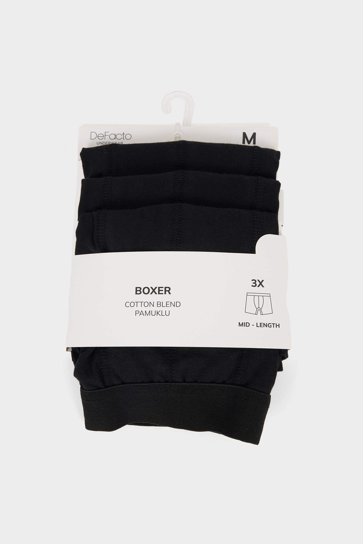 Regular Fit 3'lü Boxer