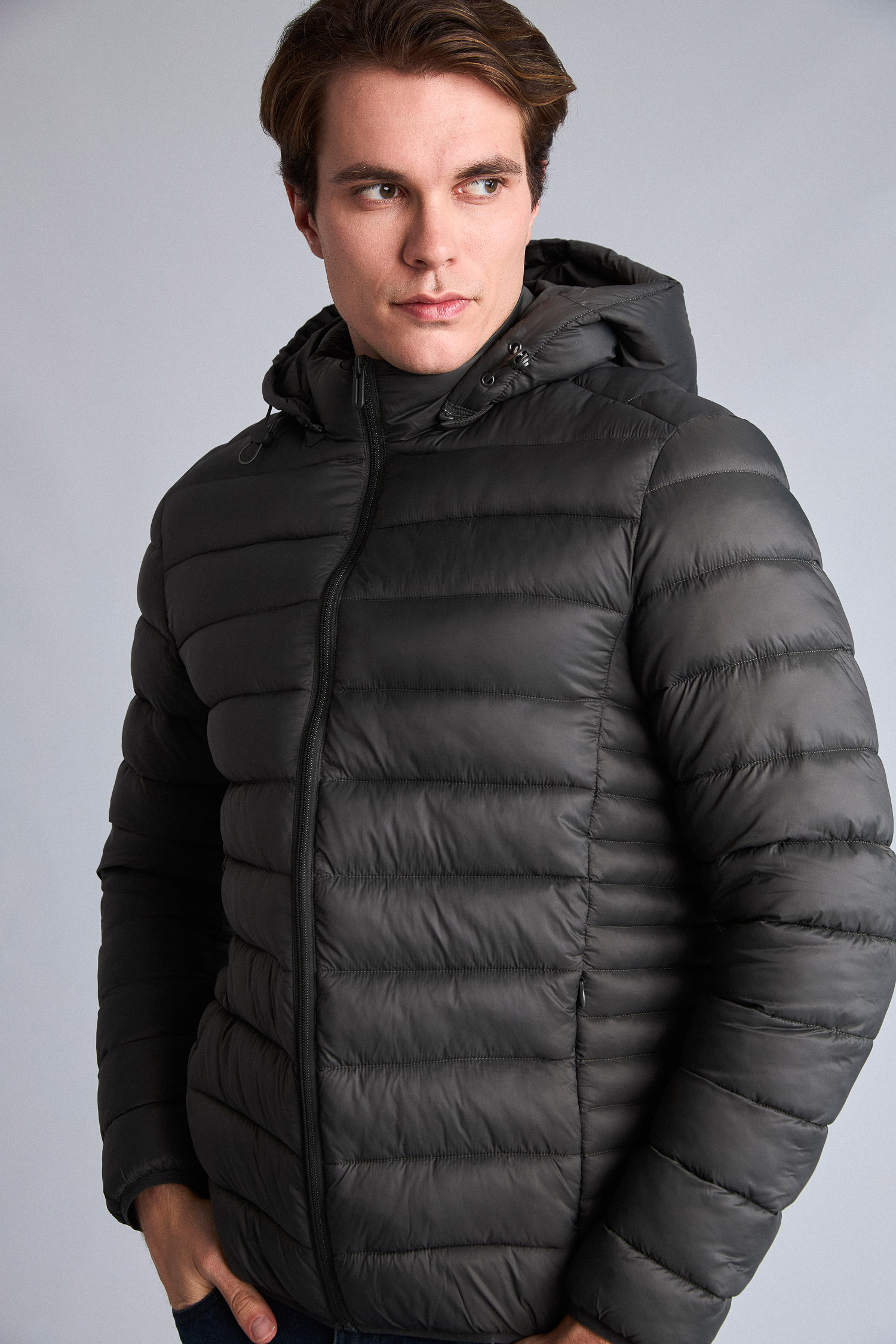 DeFacto Sıcak Tutan Su İtici Slim Fit Mont görsel 4