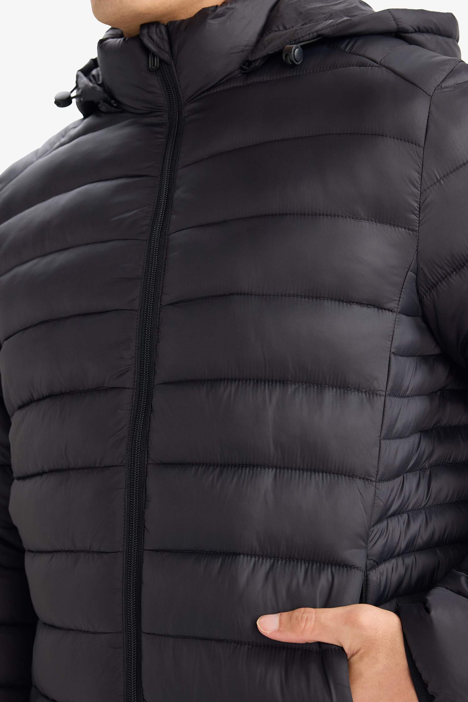 Su İtici Slim Fit Mont