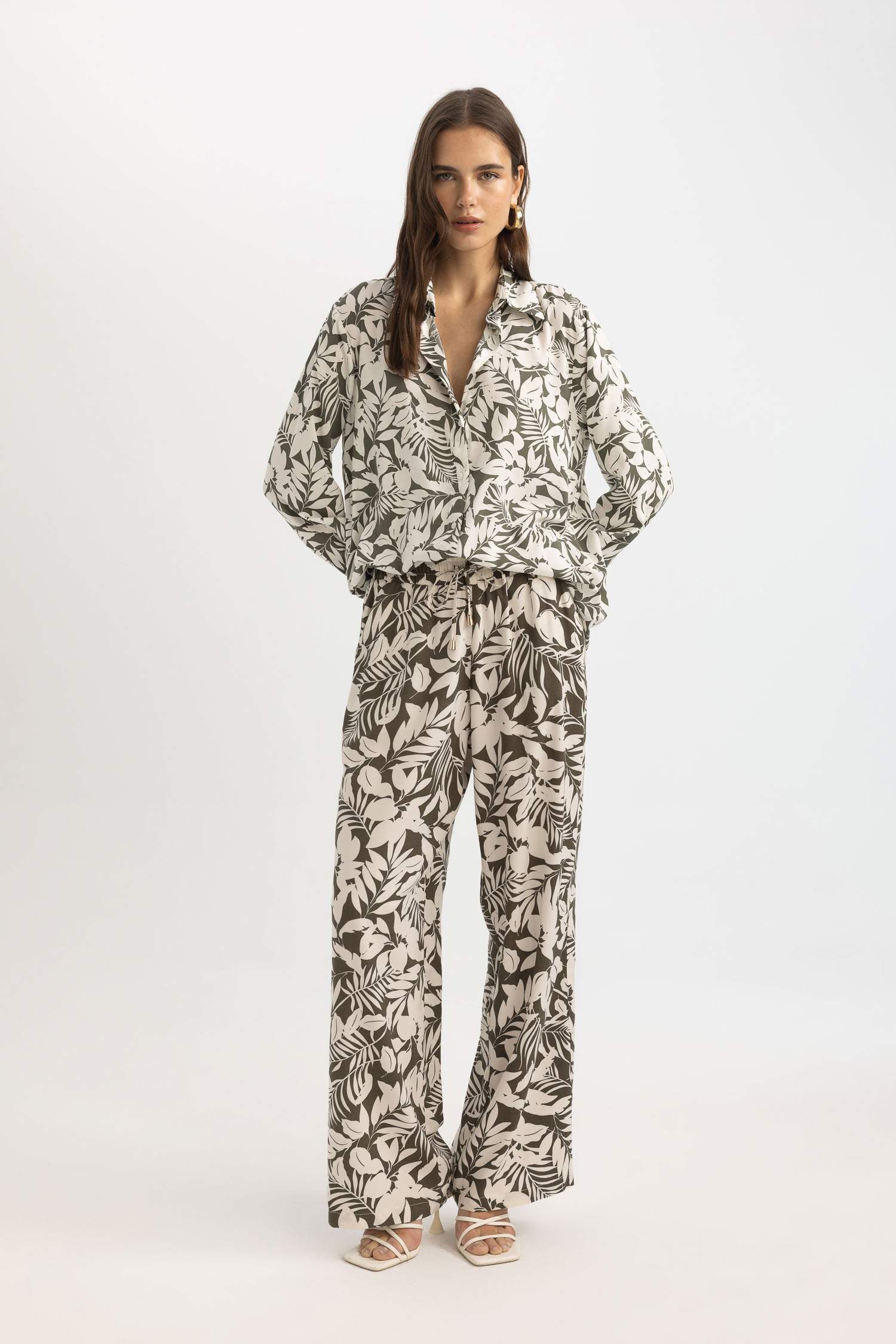 флорида вискоза кең етек Шалбар