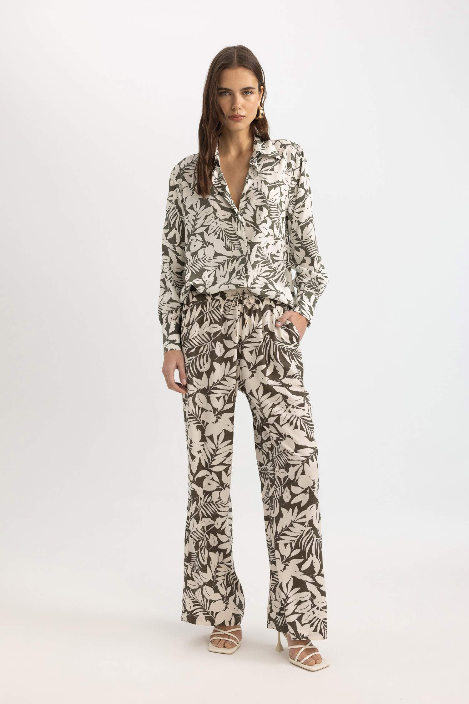 флорида вискоза кең етек Шалбар