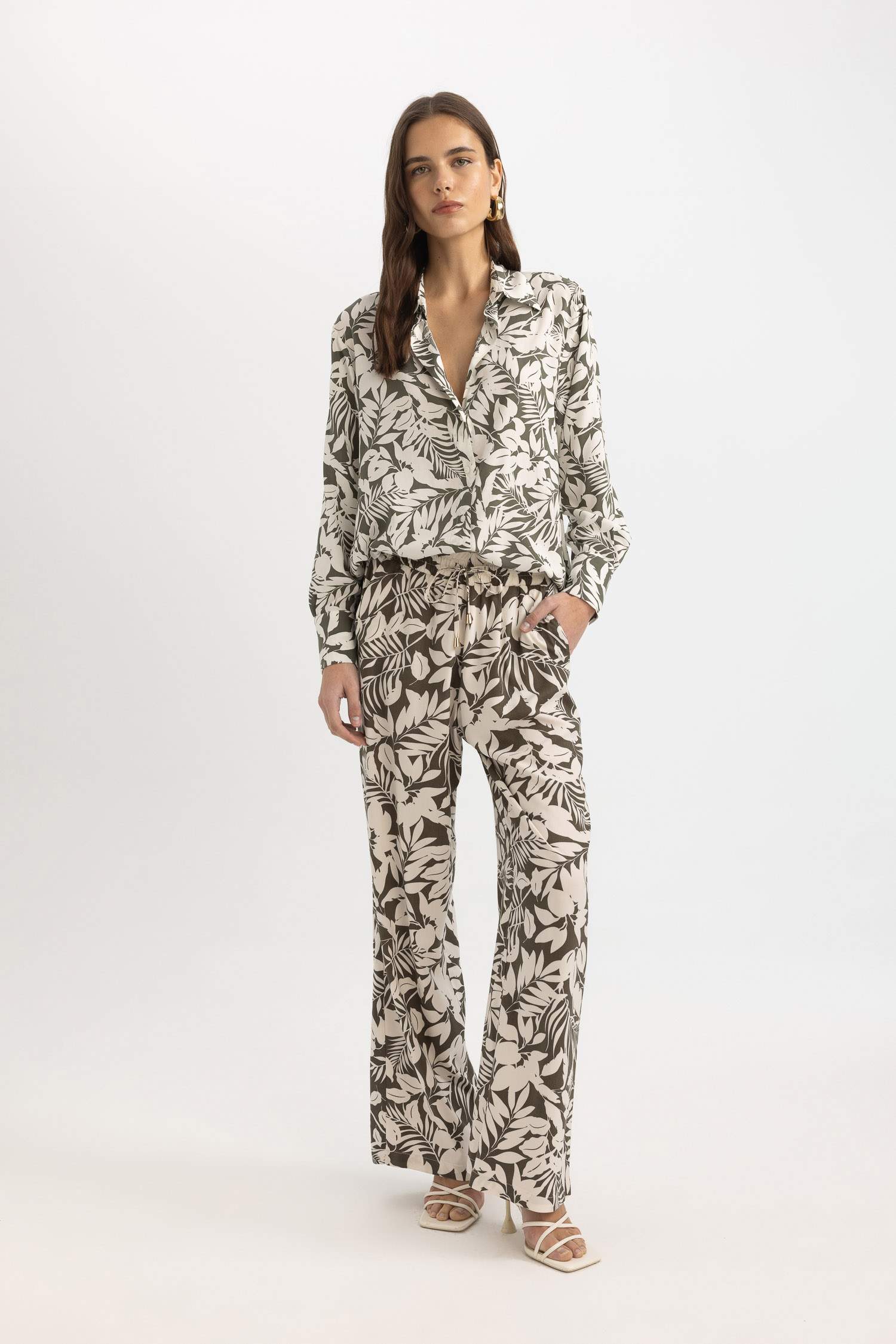 флорида вискоза кең етек Шалбар