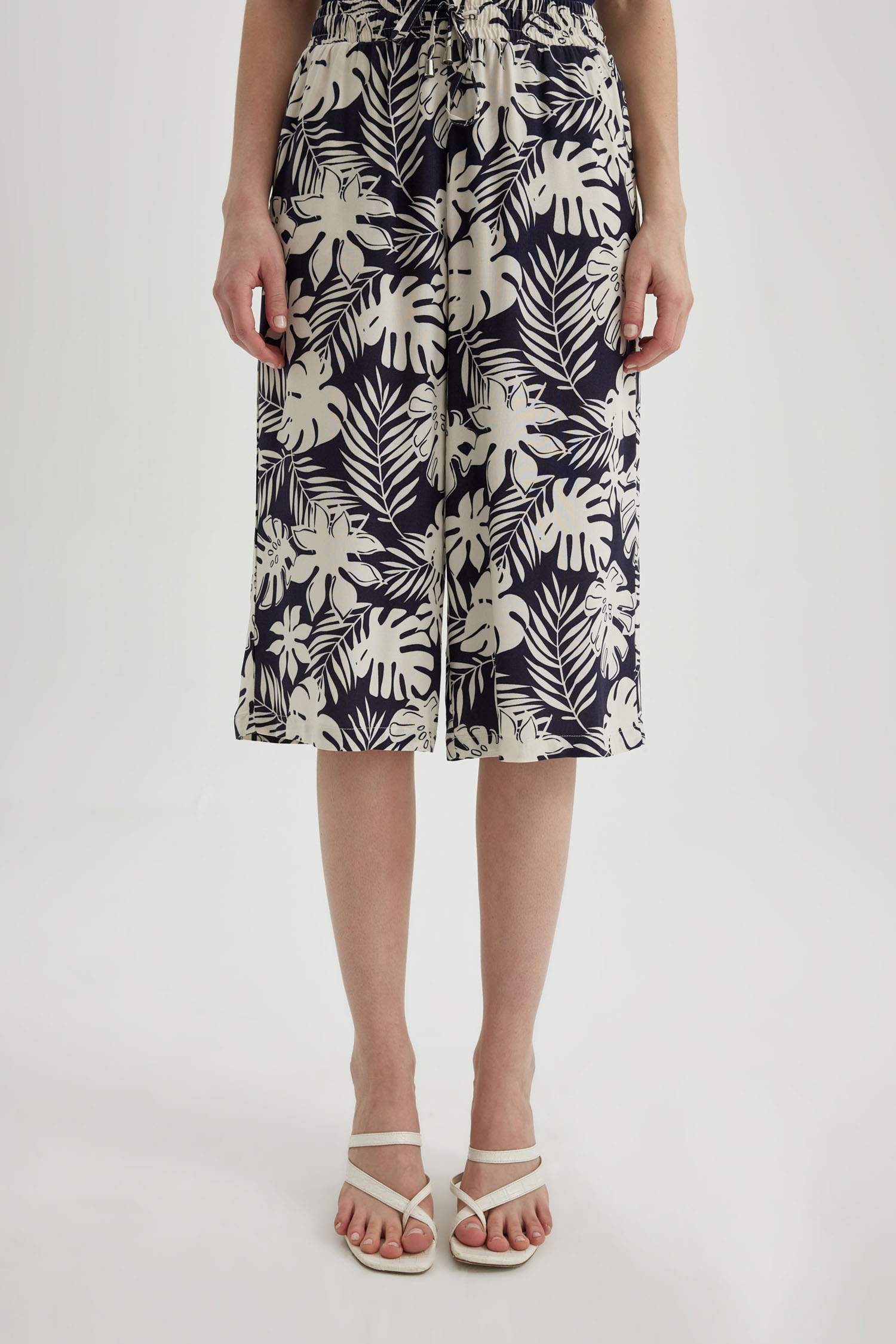 كابري كروب فيت فيسكوز بخصر عالي