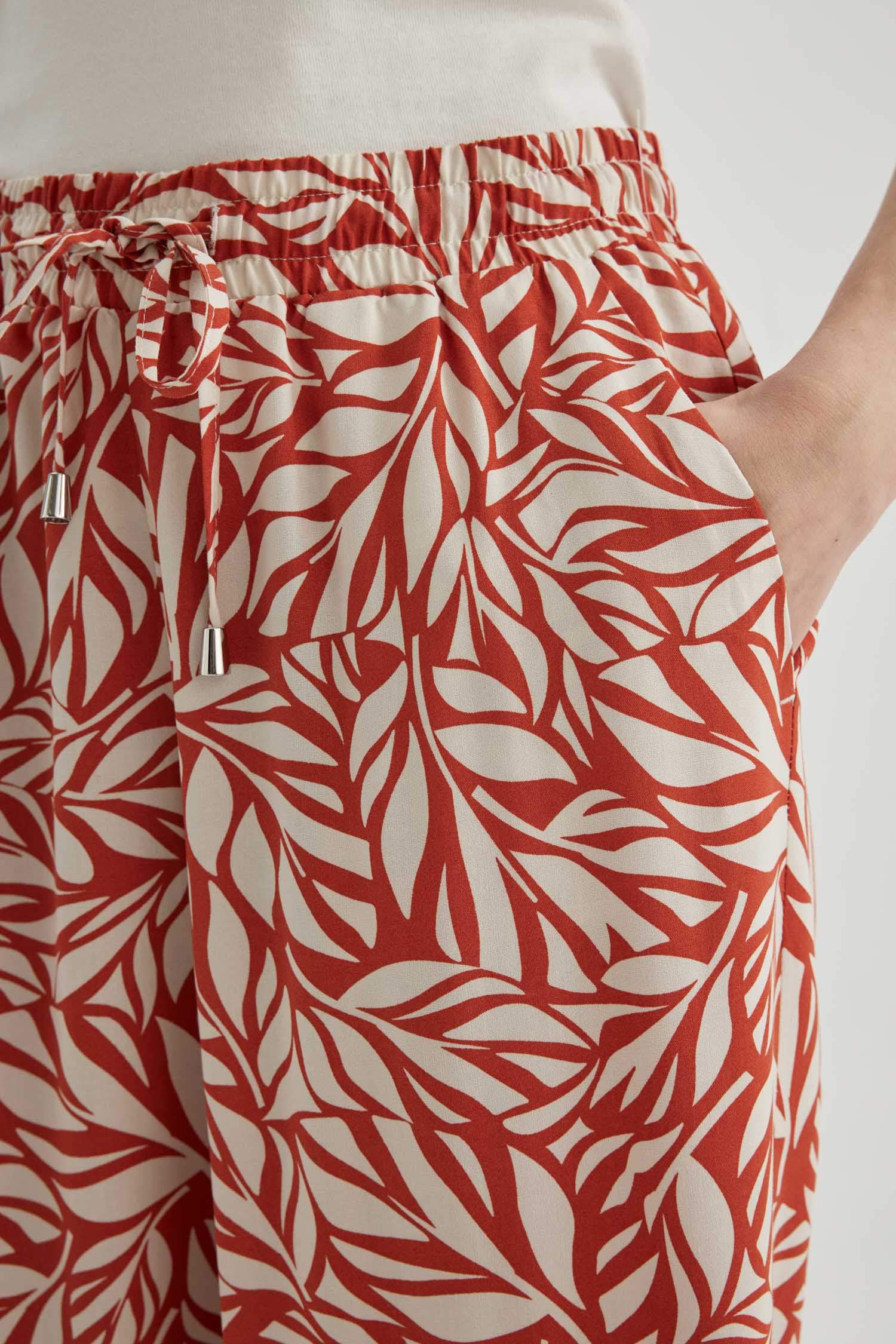 كابري كروب فيت فيسكوز بخصر عالي