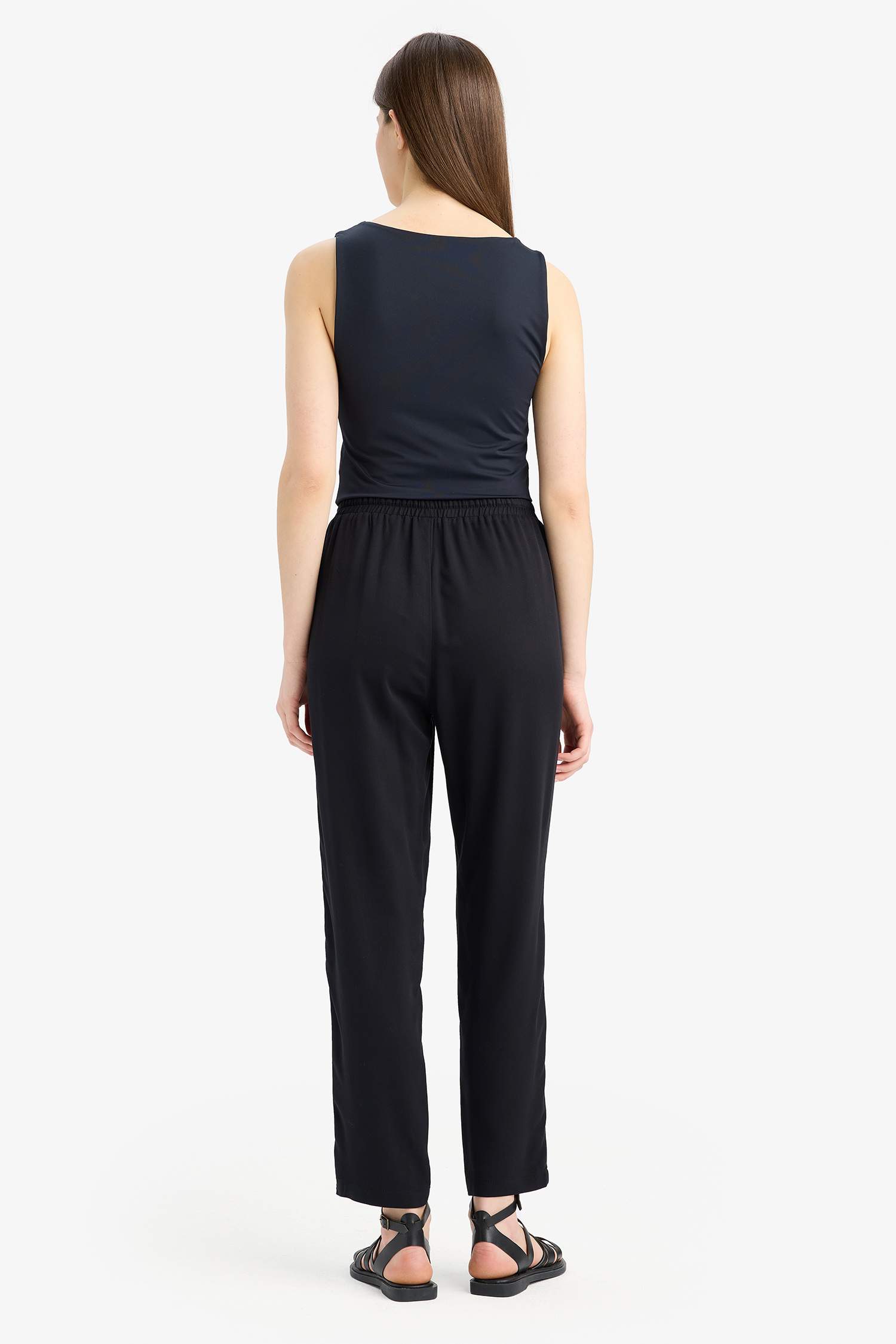 Harem Regular Hem With Pockets Belmando Trousers