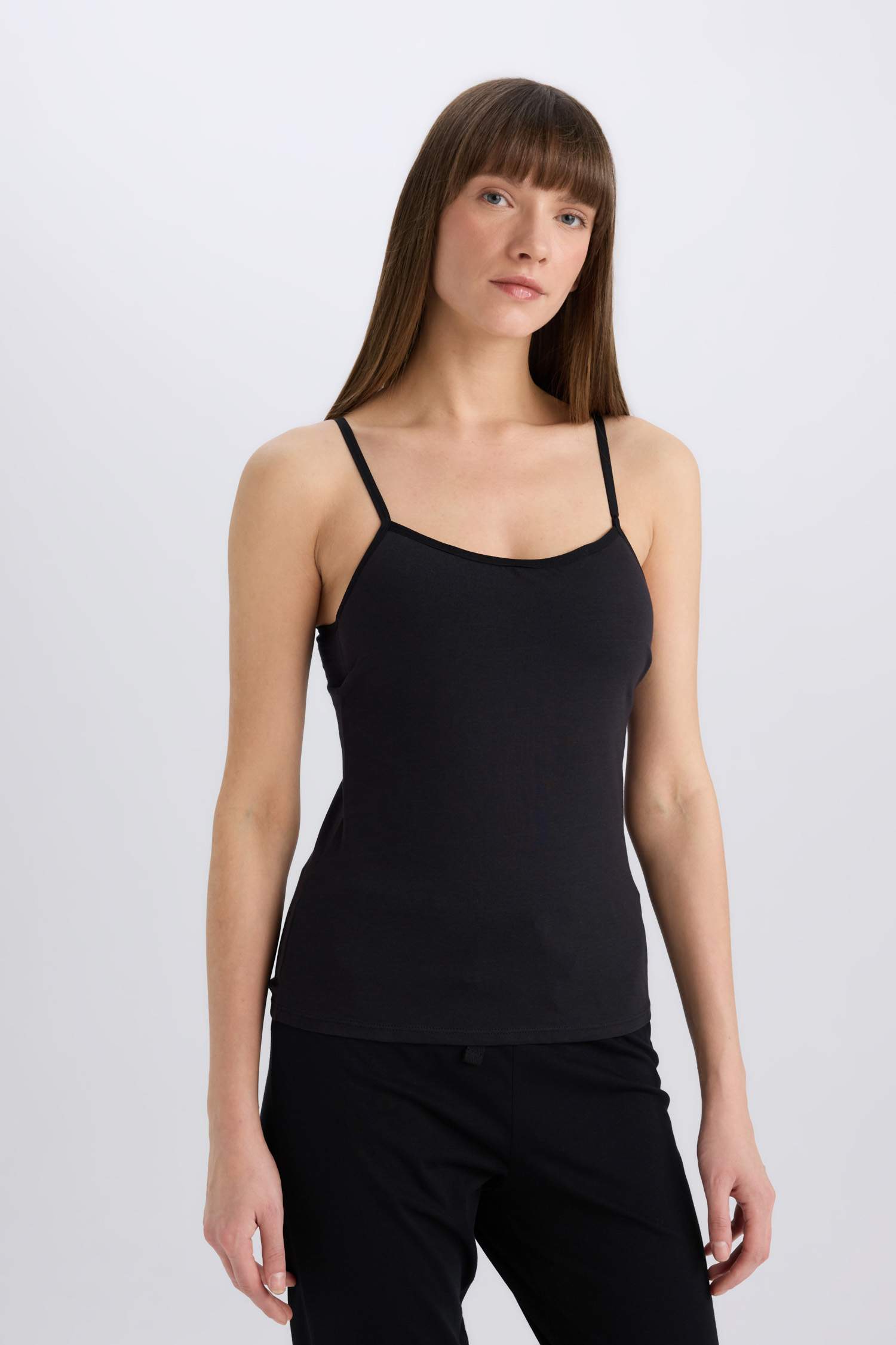 Regular Fit Pamuklu Askılı Atlet-Fall in Love