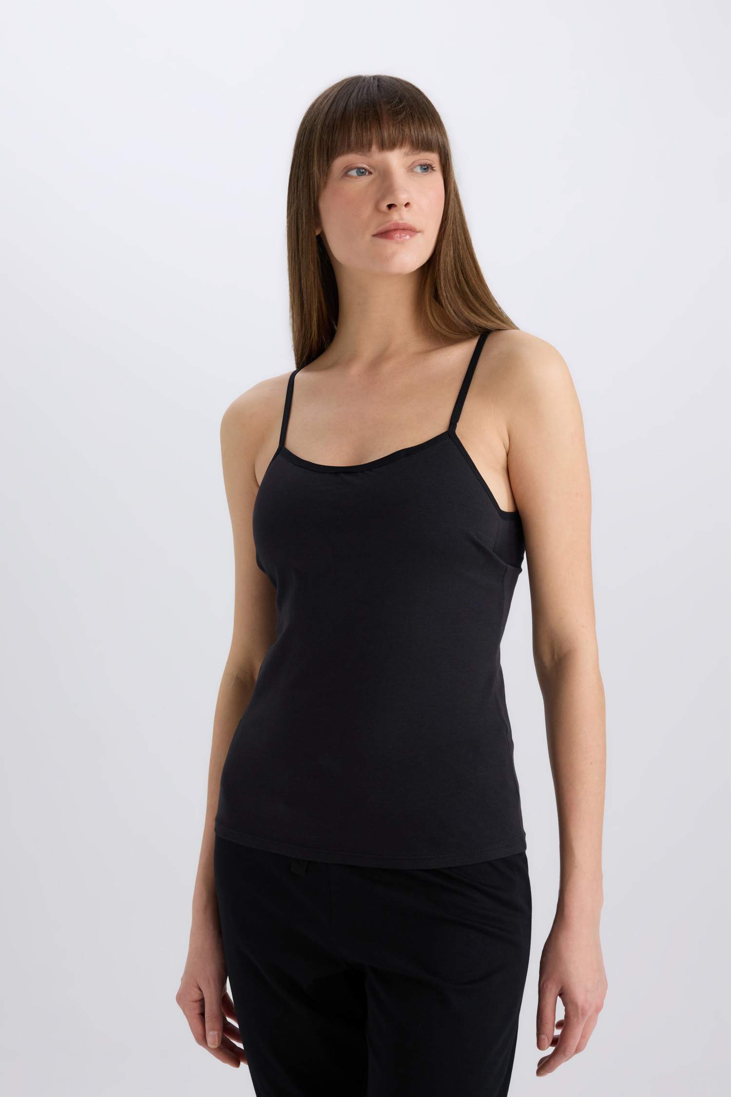 Regular Fit Pamuklu Askılı Atlet-Fall in Love