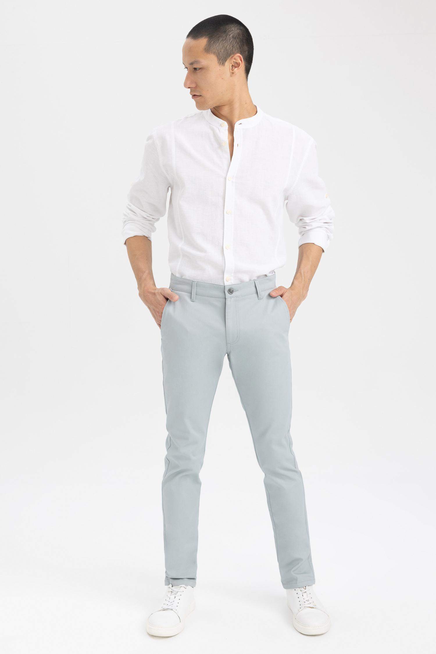 Modern Fit Dog Collar Long Sleeve Shirt