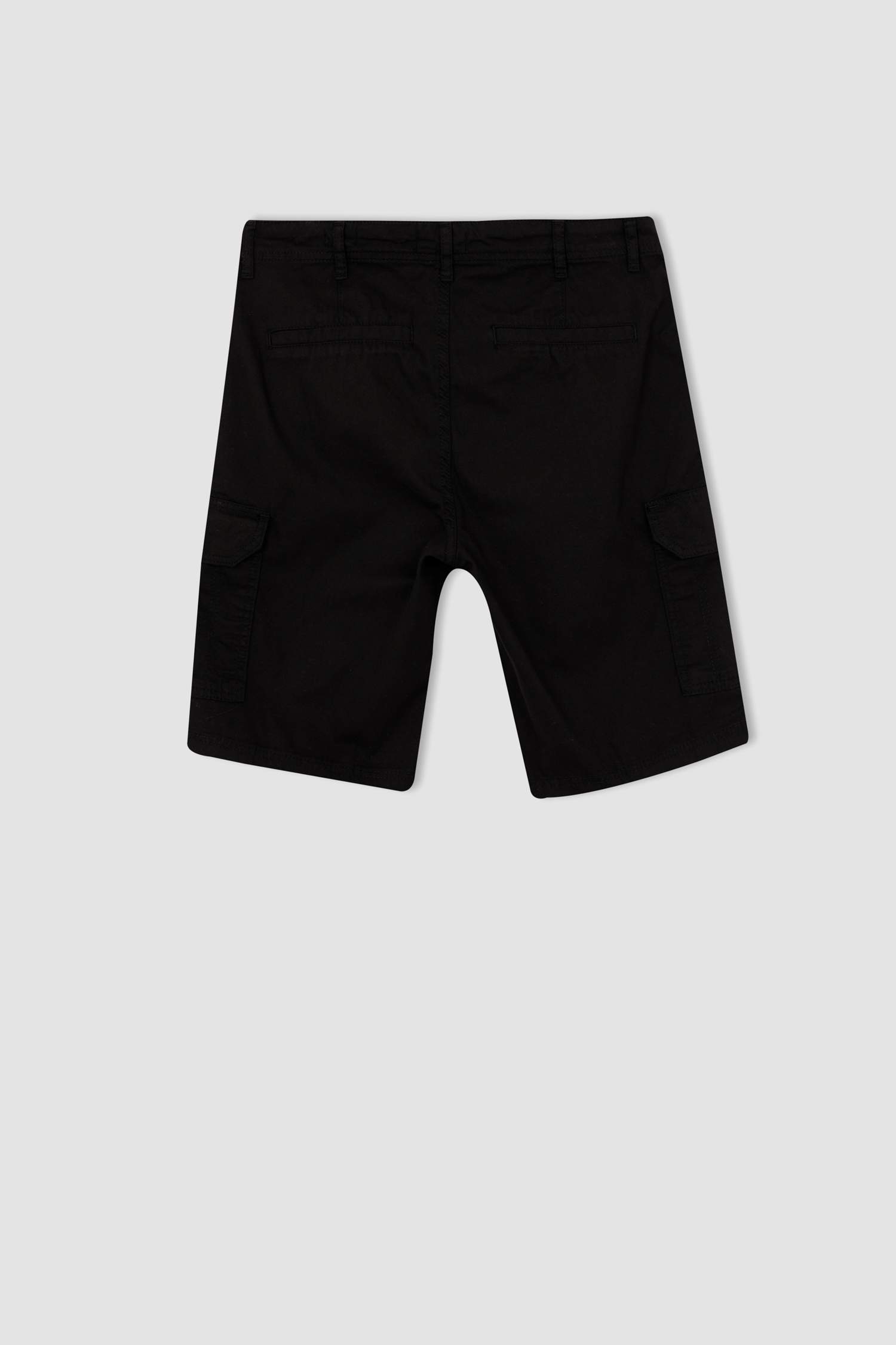 Regular Fit Kargo Bermuda Şort