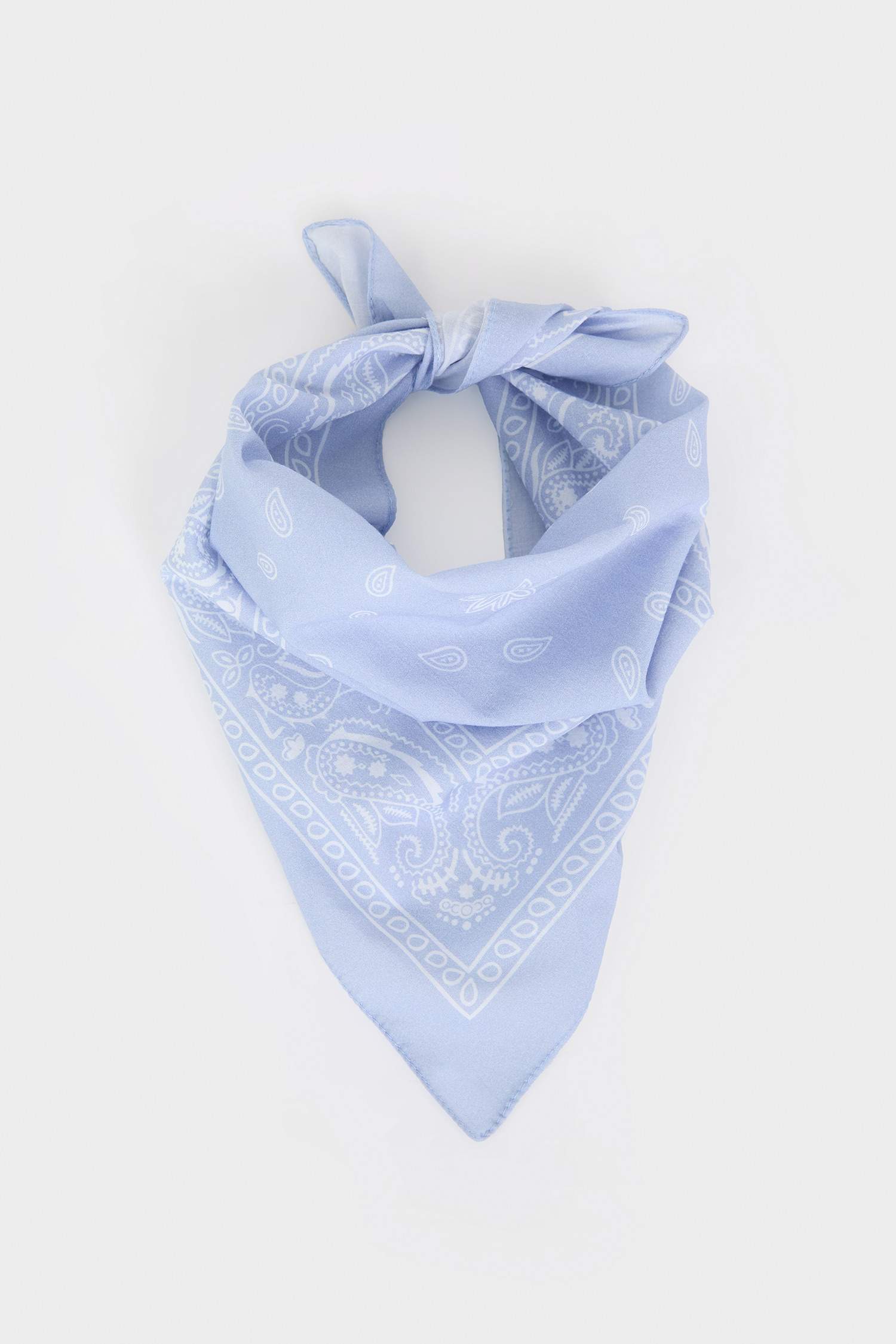 باندانا نسائي قطن منقوش