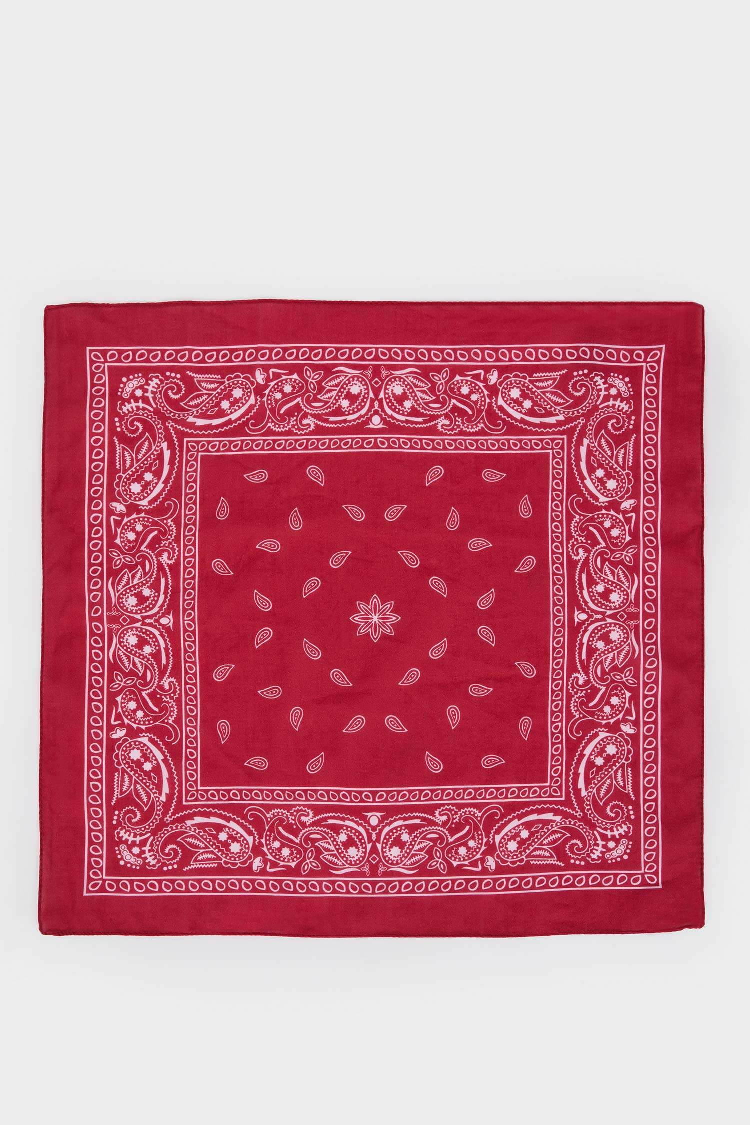 Unisex Desenli Pamuklu Bandana