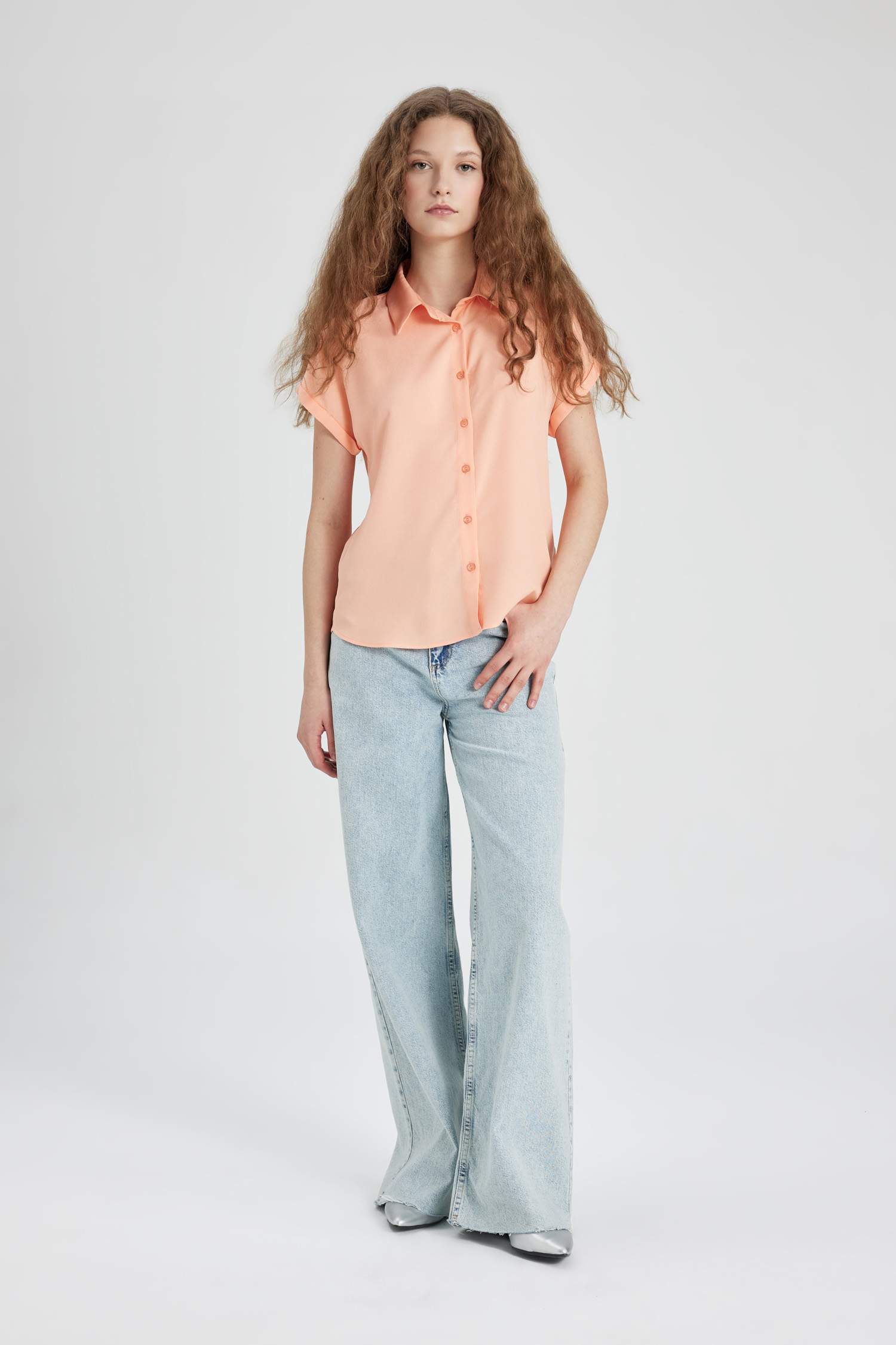 Regular Fit Kısa Kollu Gömlek