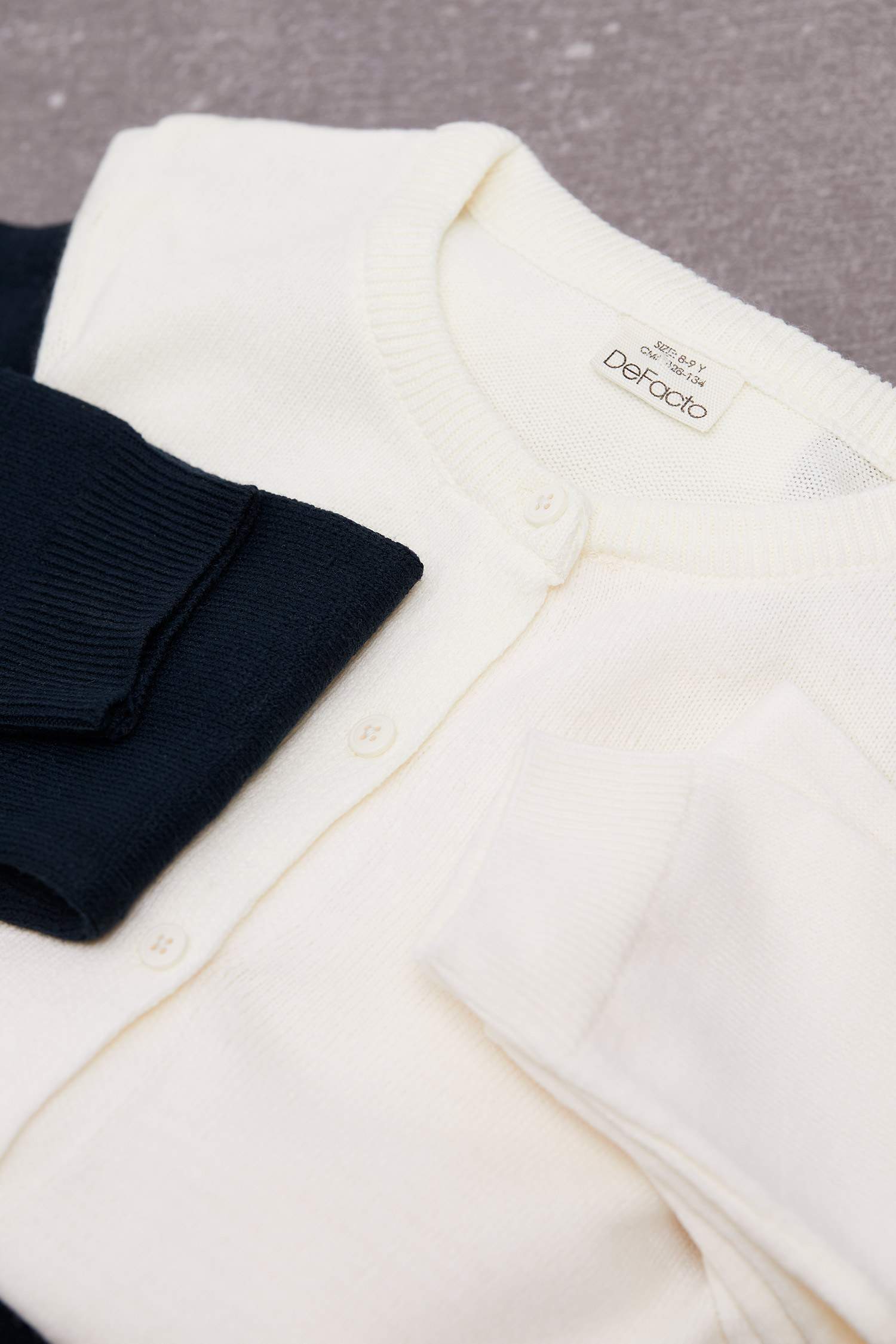 Кардиган с круглым вырезом для девочек, Школьная коллекция