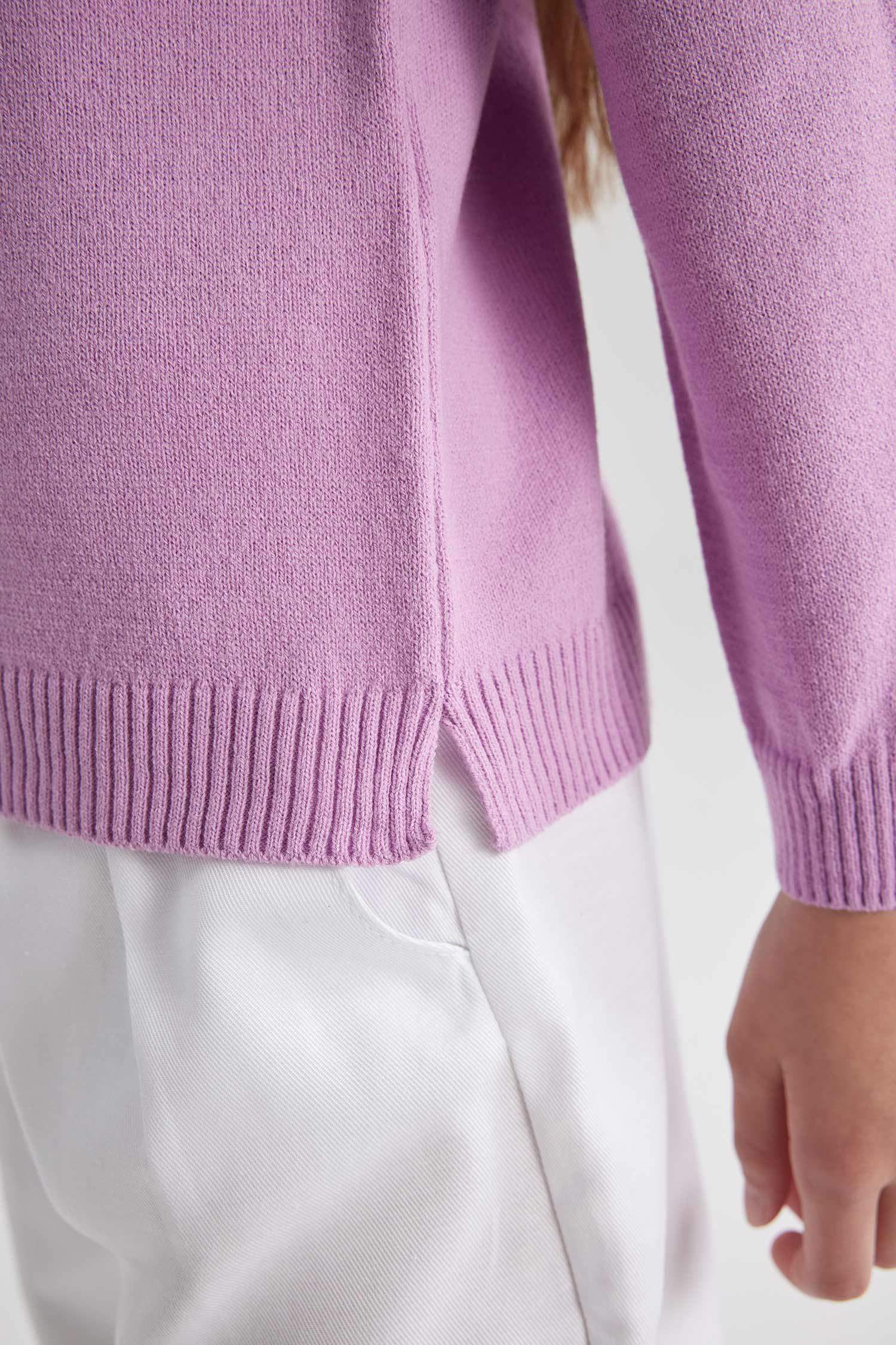 Girl Regular Fit Crew Neck Pullover