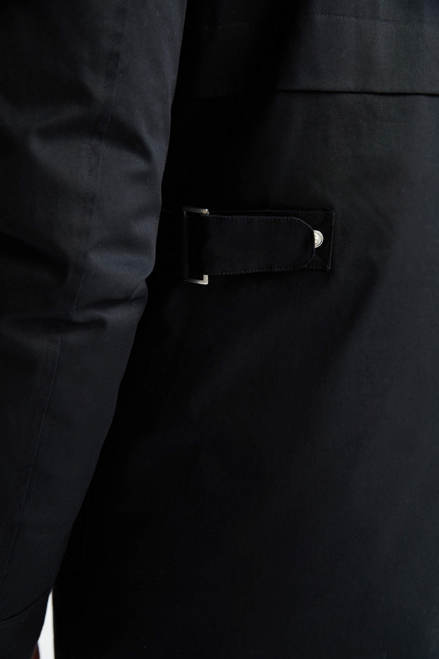 Black Man Slim Fit Cotton Coat/Parka 2456218 | DeFacto